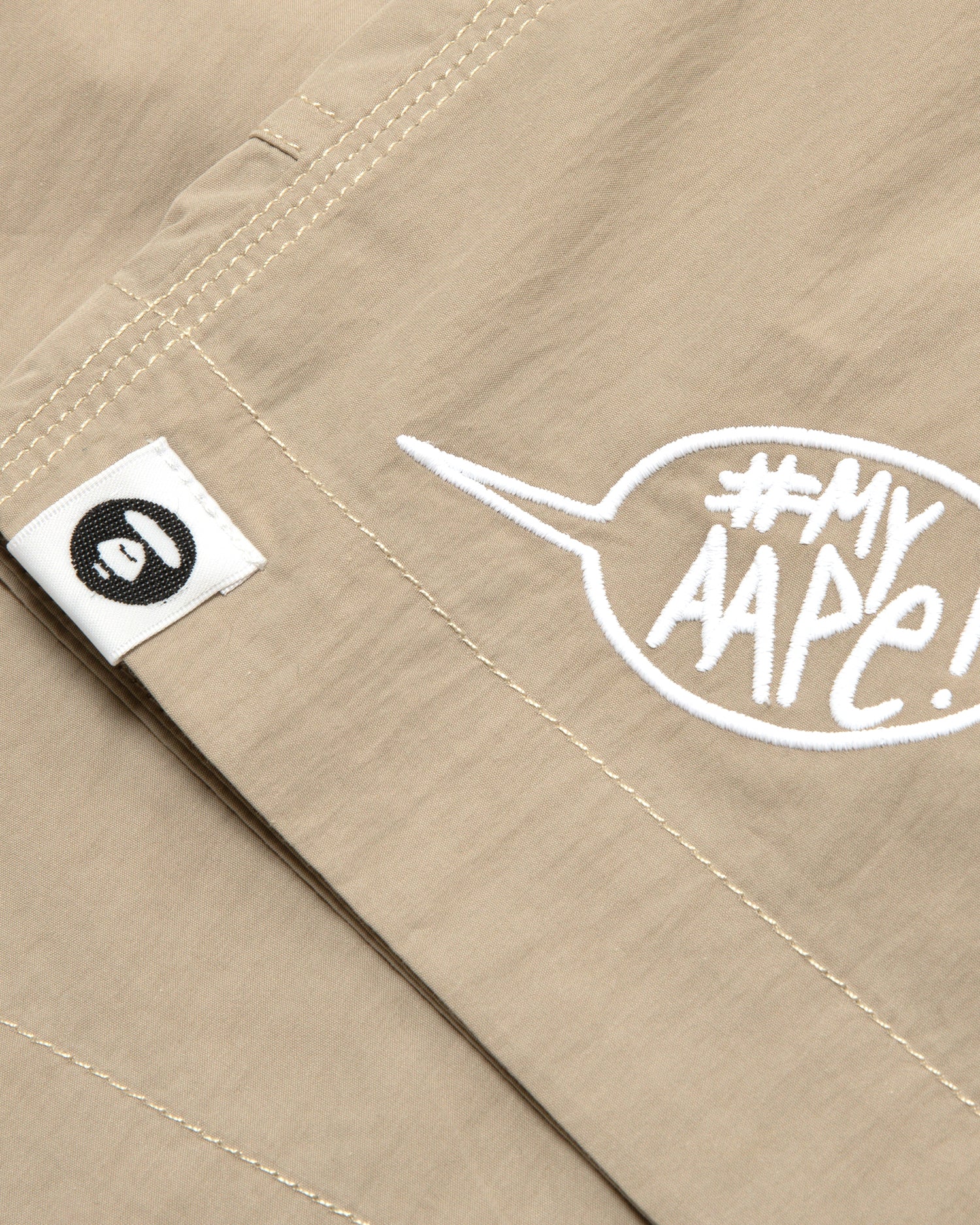 Moonface logo patch shorts - Image 4
