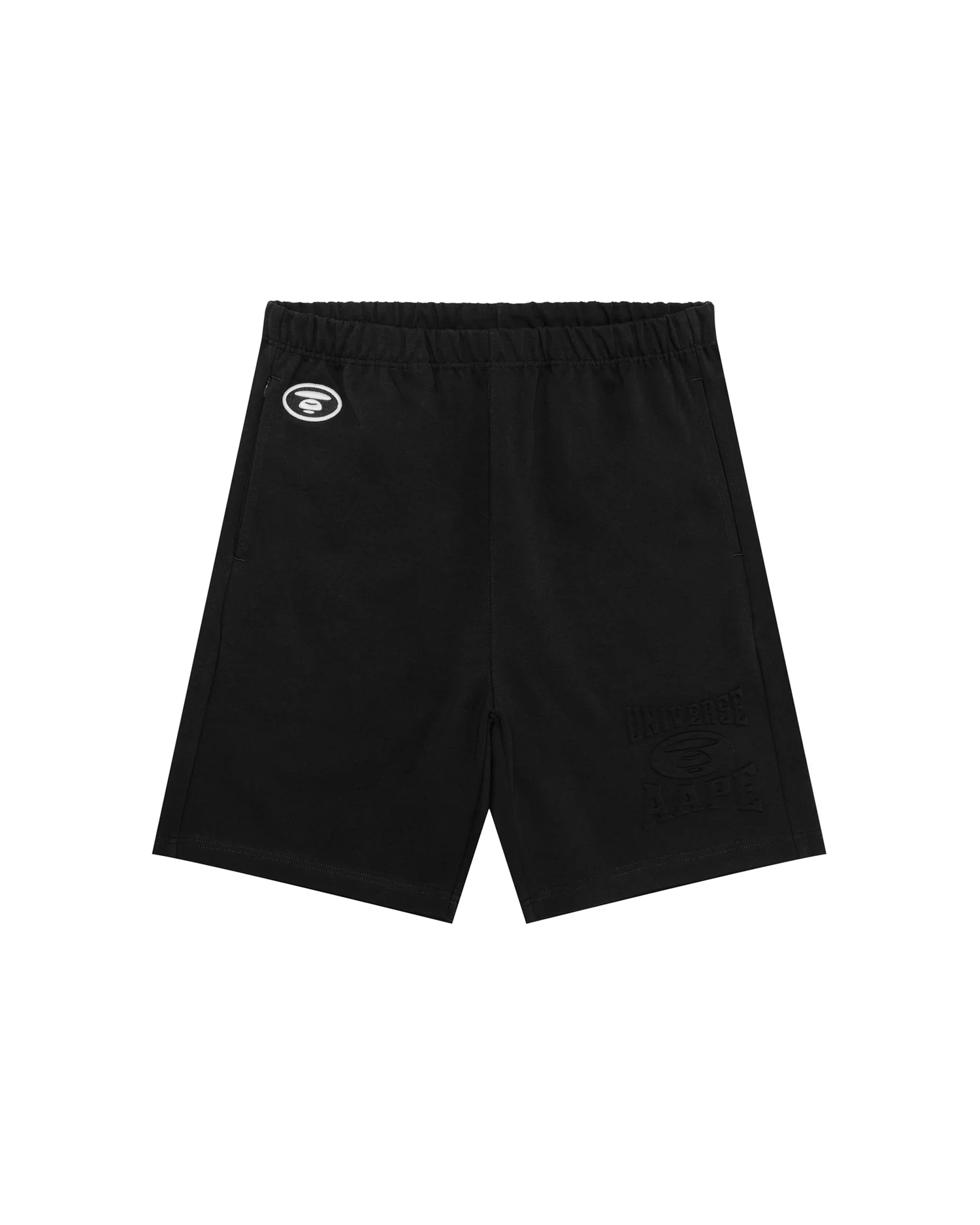 AAPEUNVS moonface logo sweat shorts
