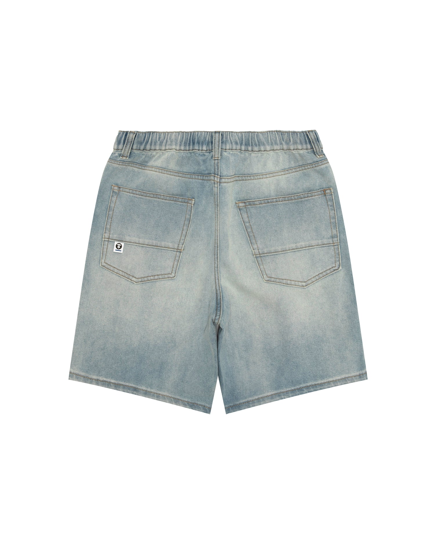 AAPENOW moonface denim shorts - Image 5