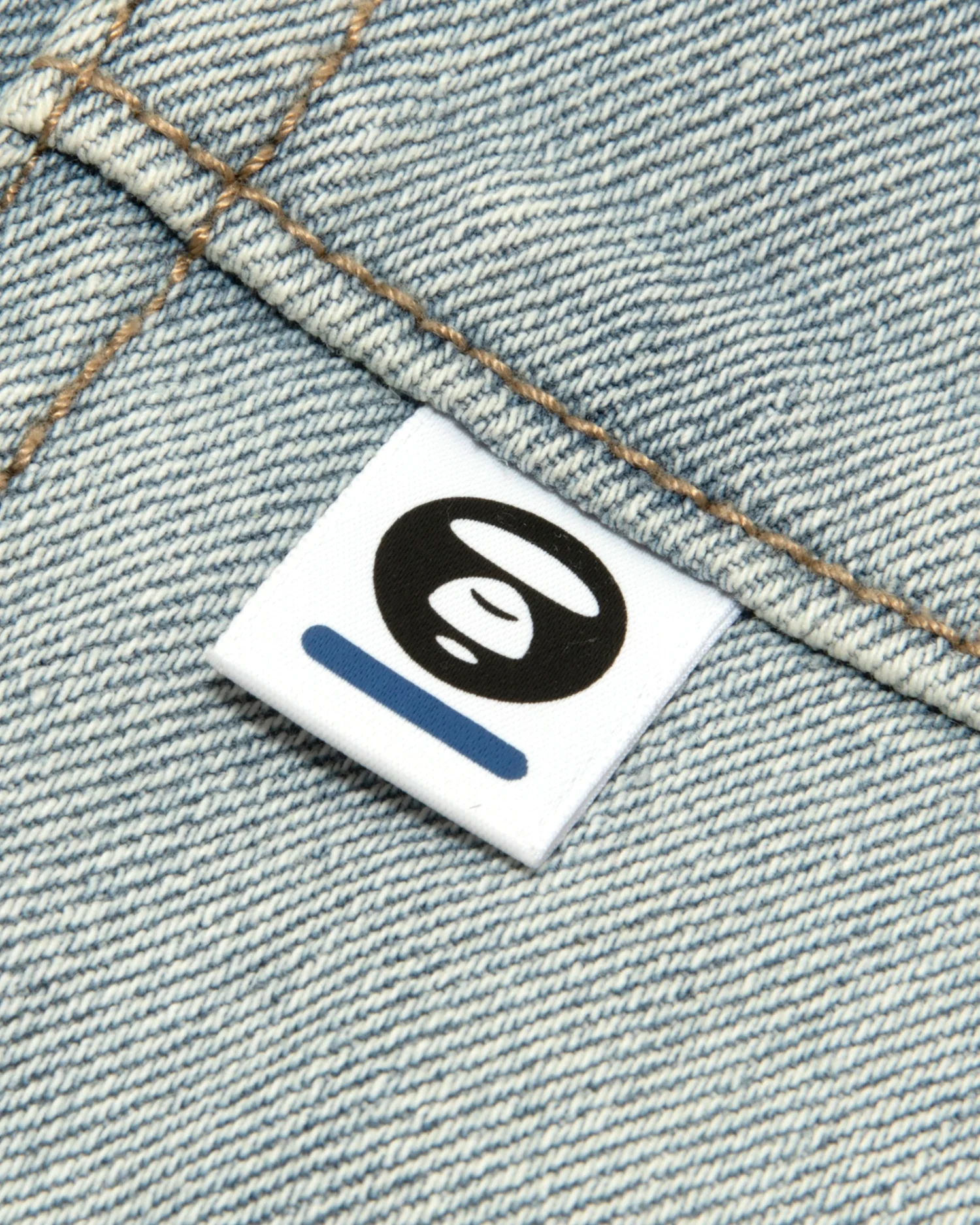 AAPENOW moonface denim shorts - Image 6