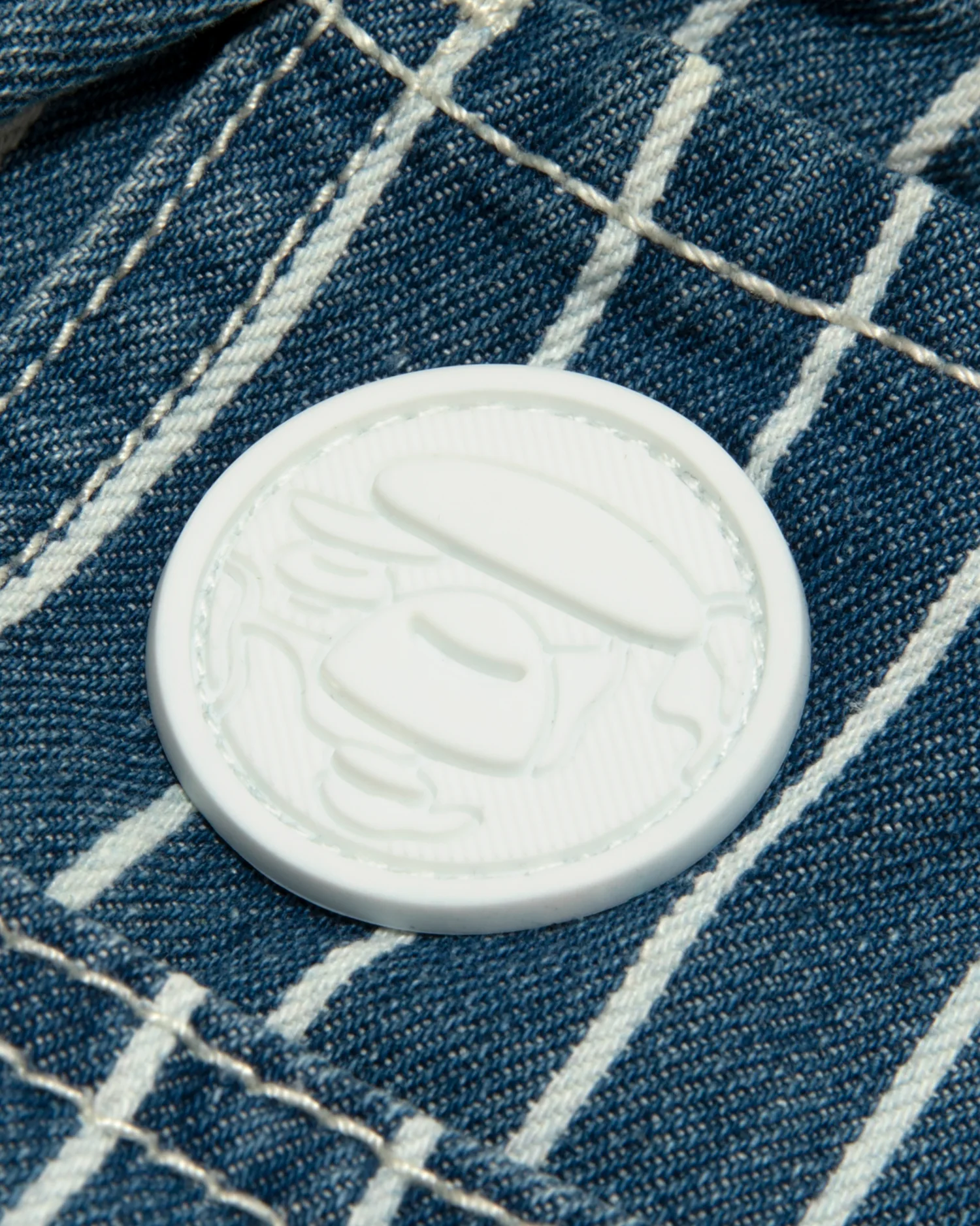 AAPENOW moonface denim shorts - Image 7