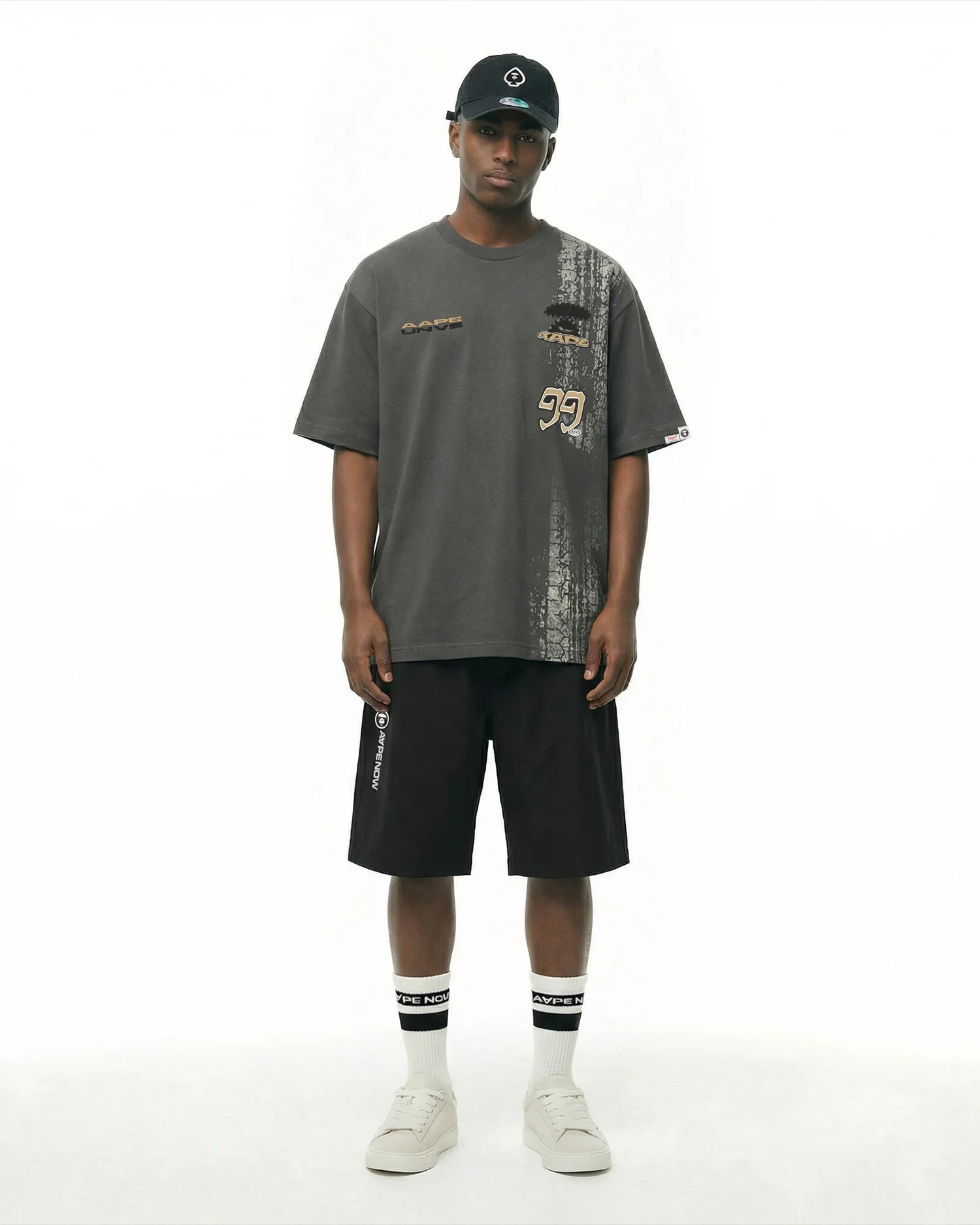 AAPENOW moonface shorts - Image 2