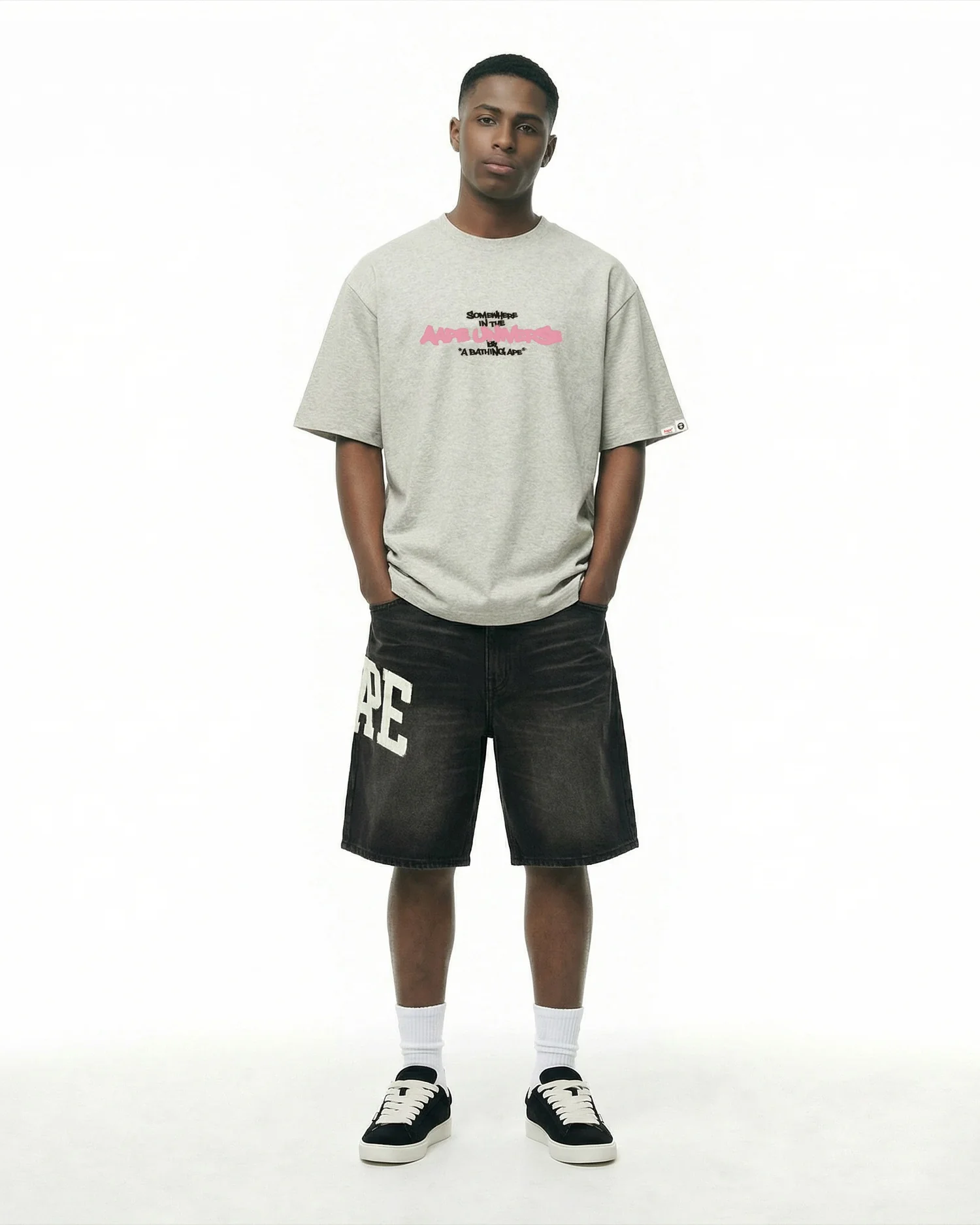 AAPEUNVS denim shorts - Image 3