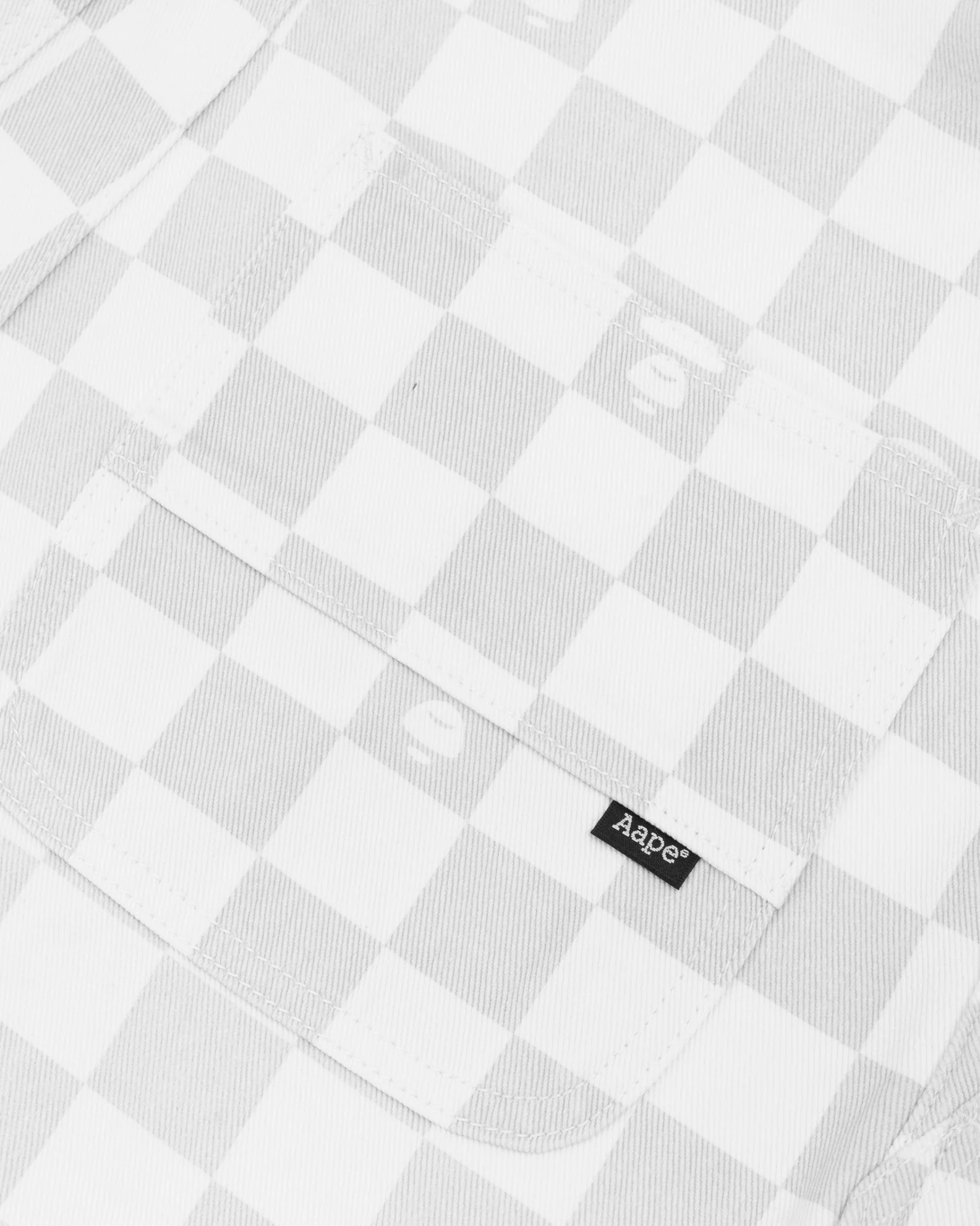 Aape checked dungaree - Image 4