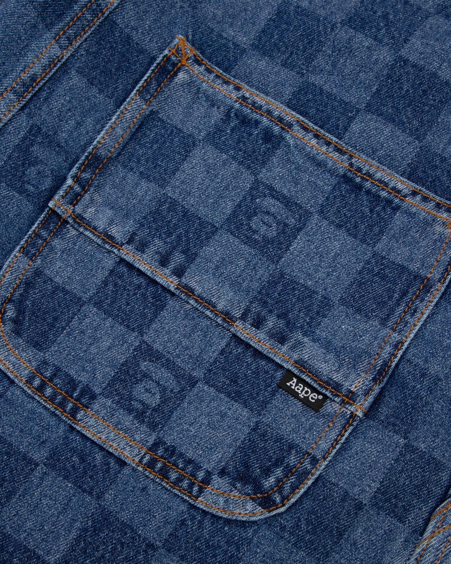 Moonface check suspender shorts - Image 5