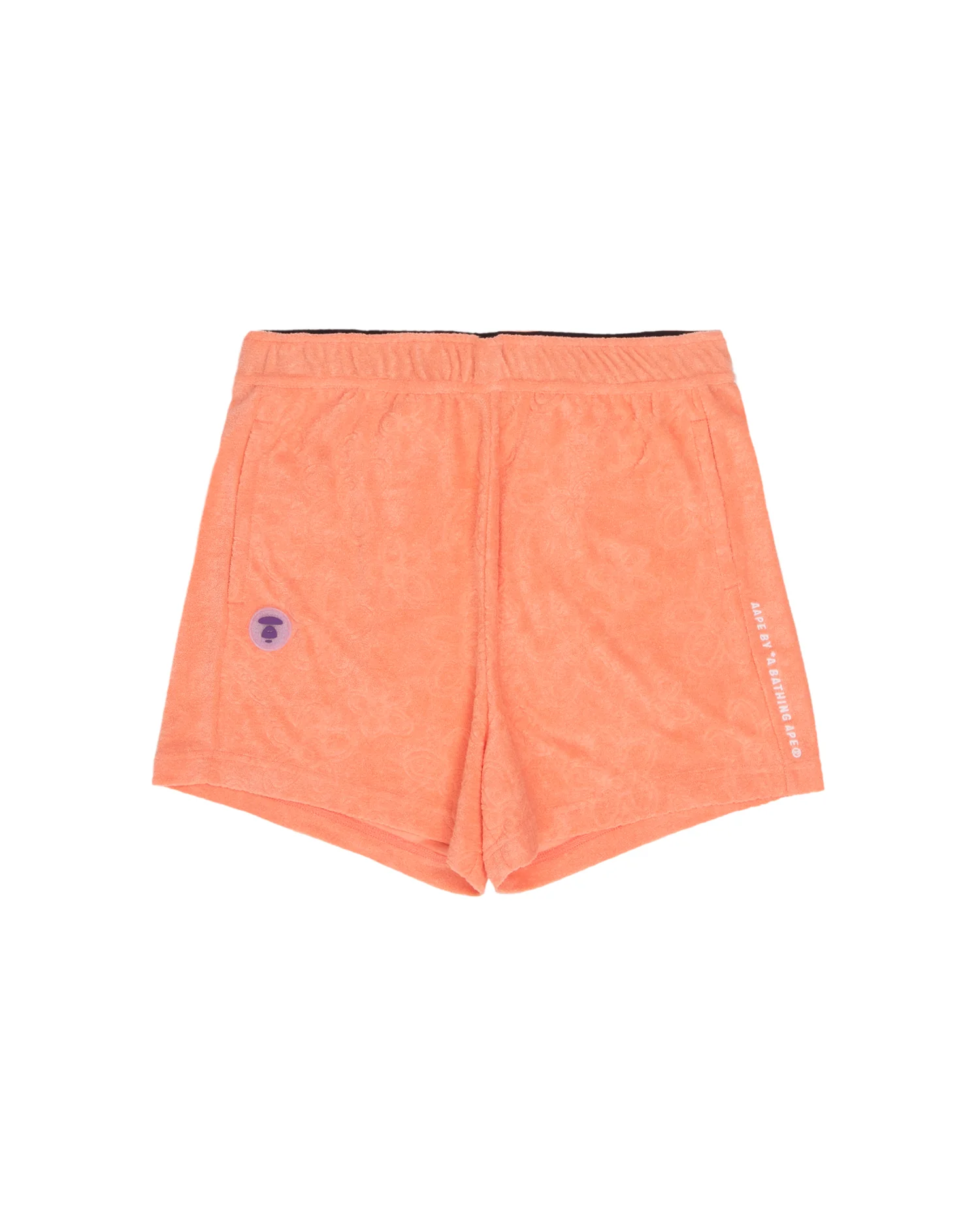 Moonface patterned textured sweat shorts - Image 6