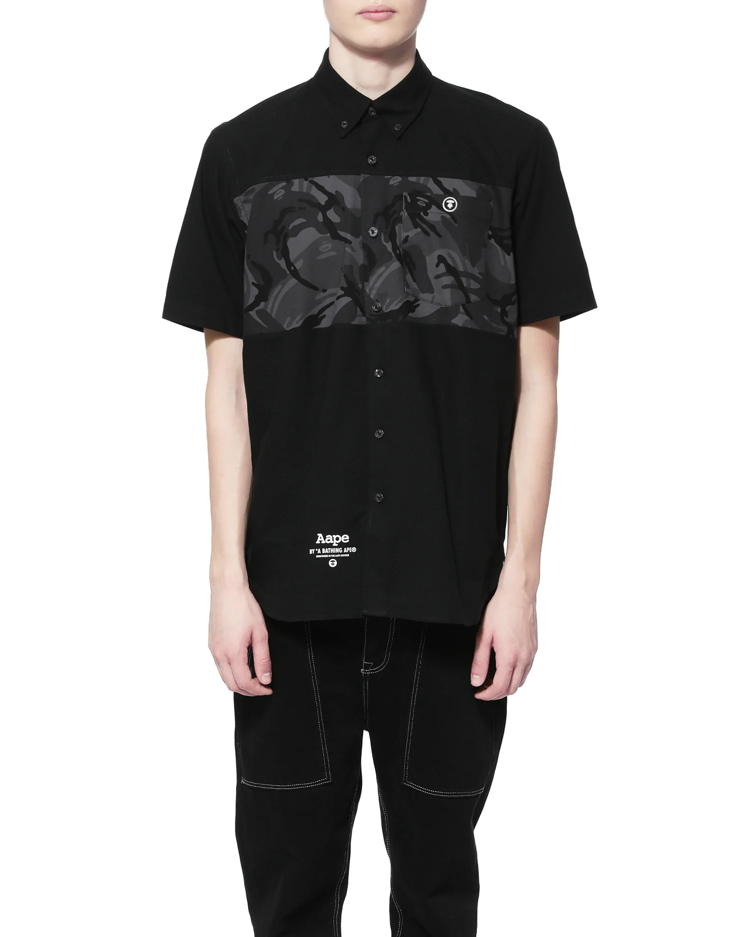 Camo panel shirt - Image 2