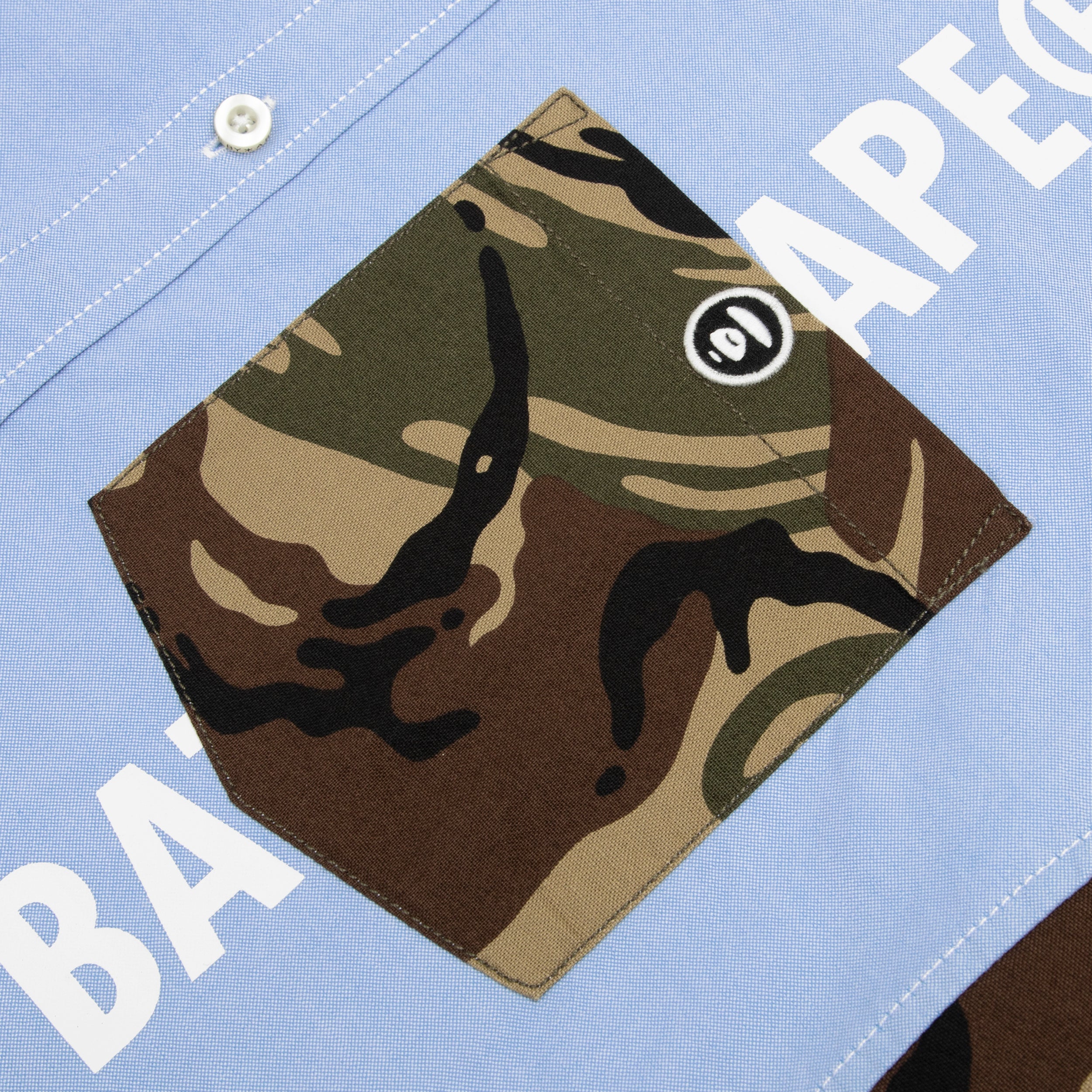 Camo panel shirt - Image 3