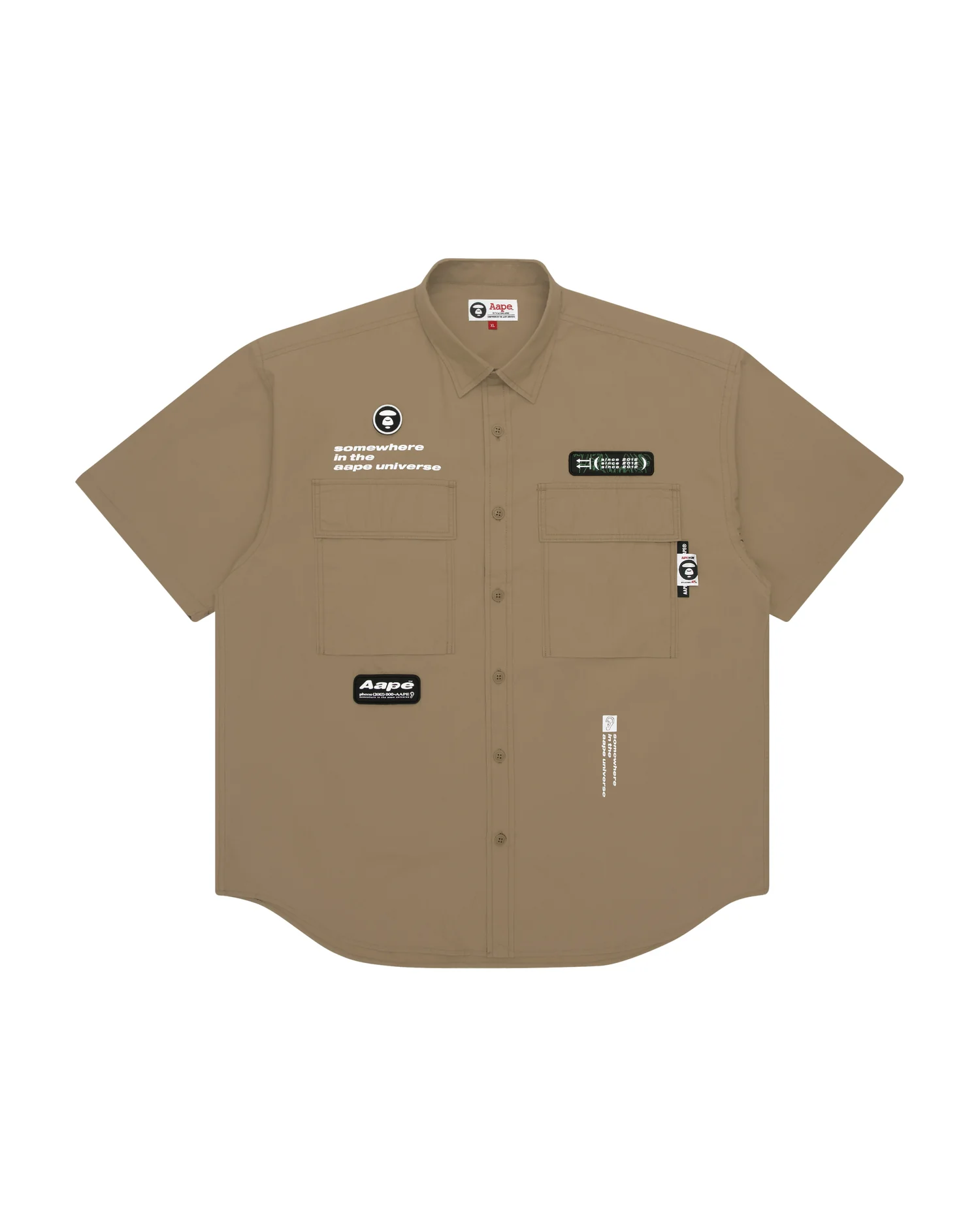 Moonface pocket shirt