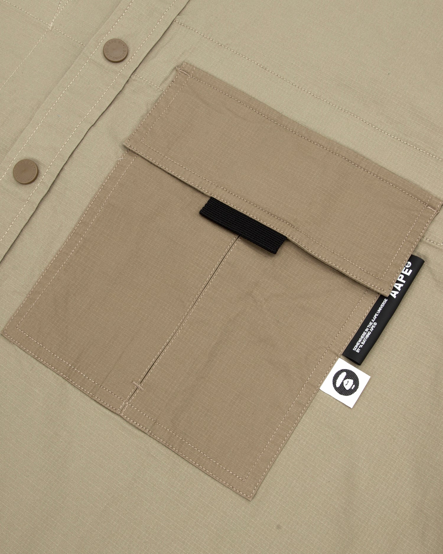Moonface colour blocked shirt - Image 3