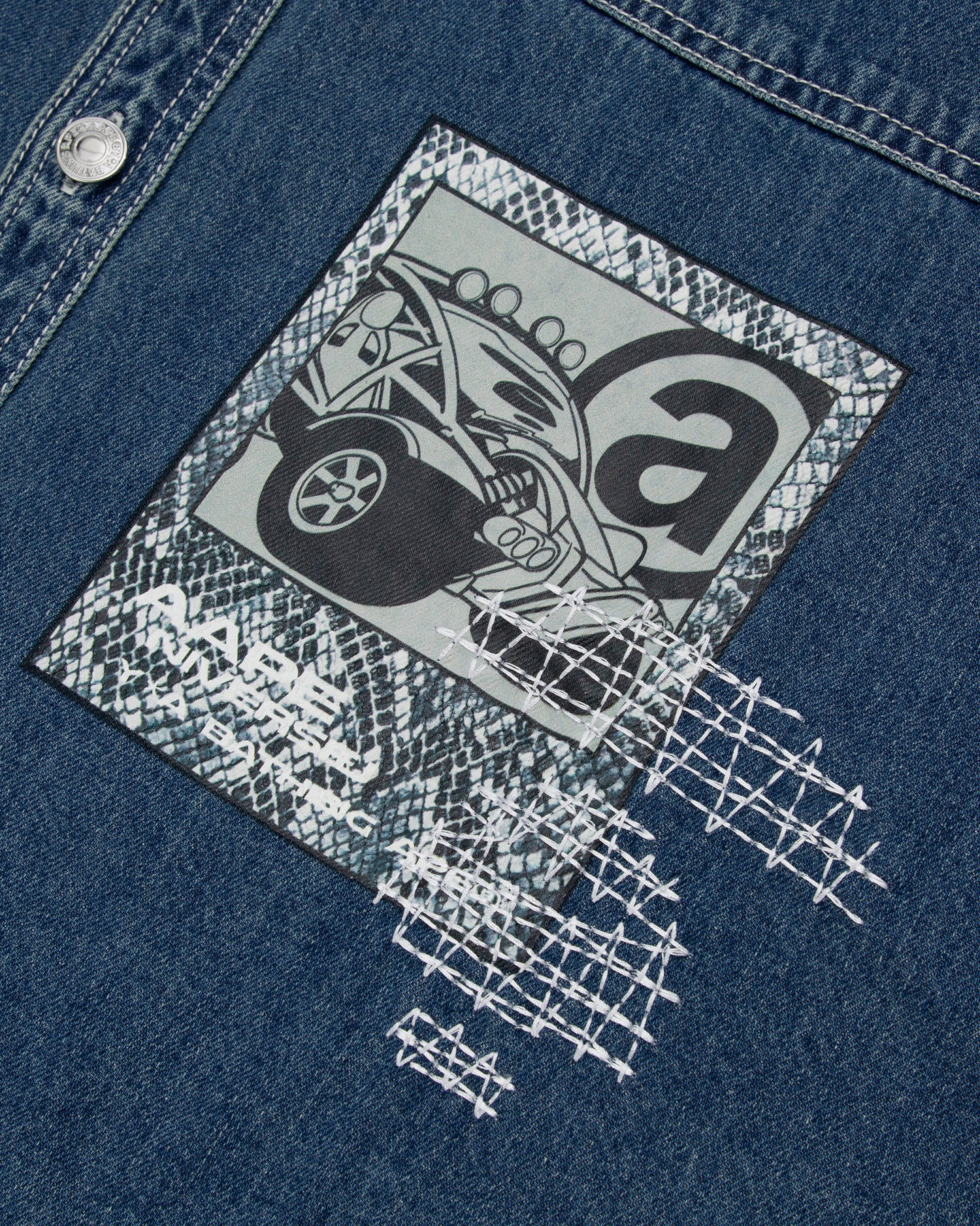 Logo workwear short sleeve shirt - Image 4