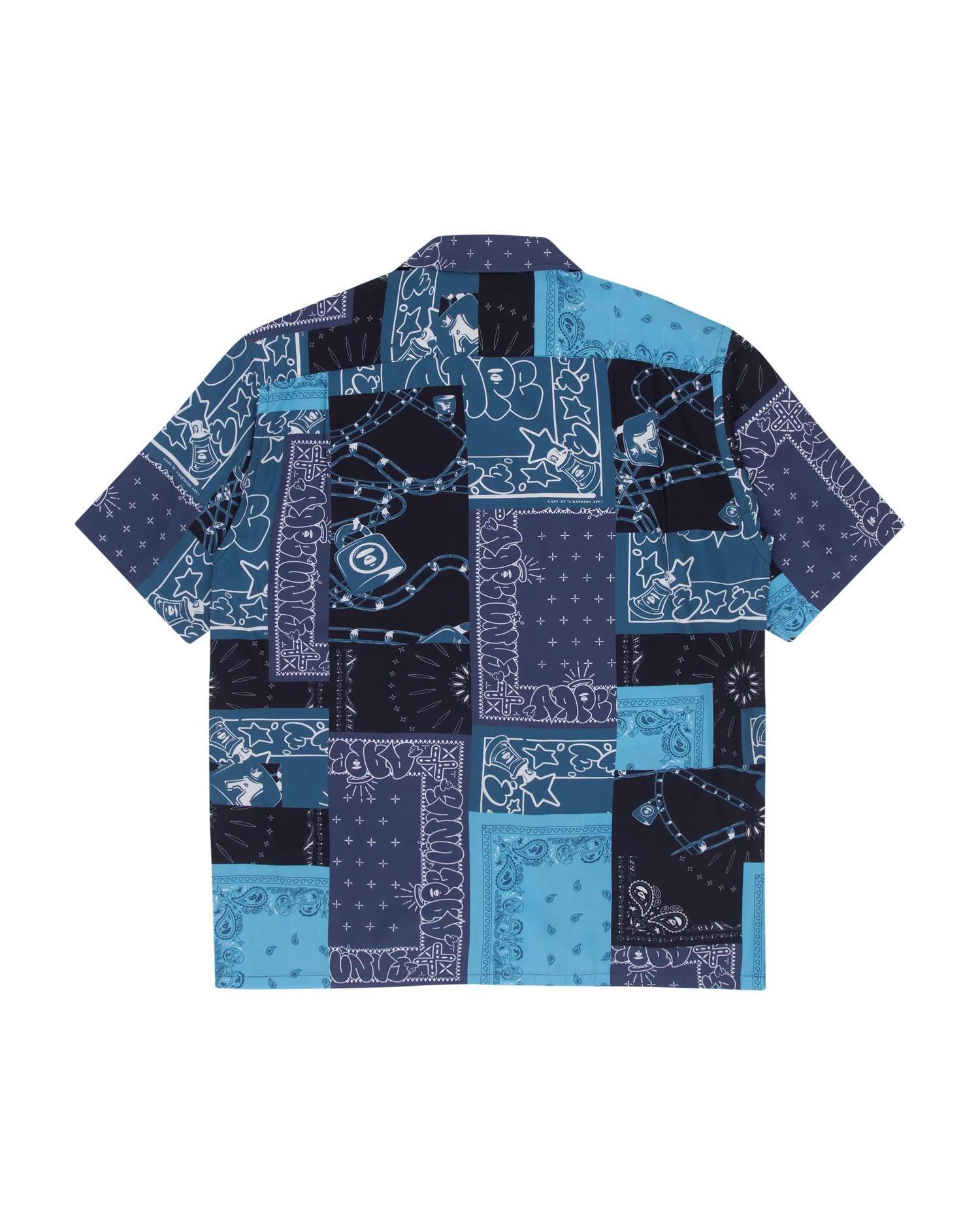Moonface bandana print S/S shirt - Image 12