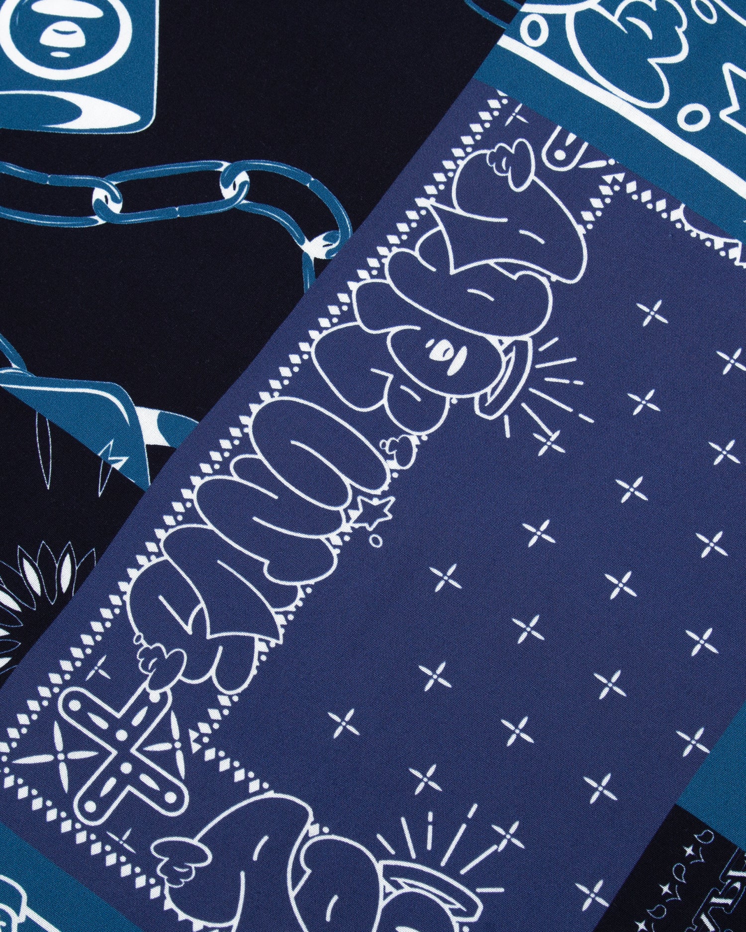 Moonface bandana print S/S shirt - Image 14