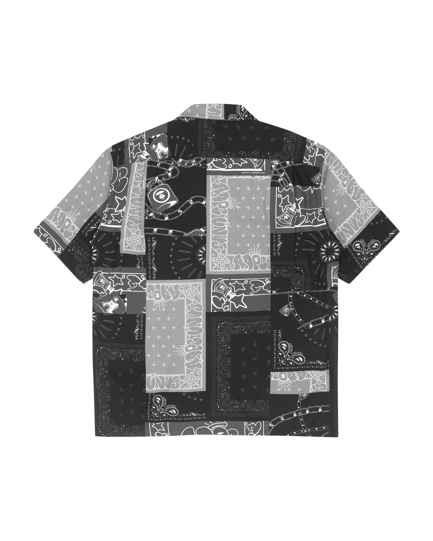 Moonface bandana print S/S shirt - Image 7