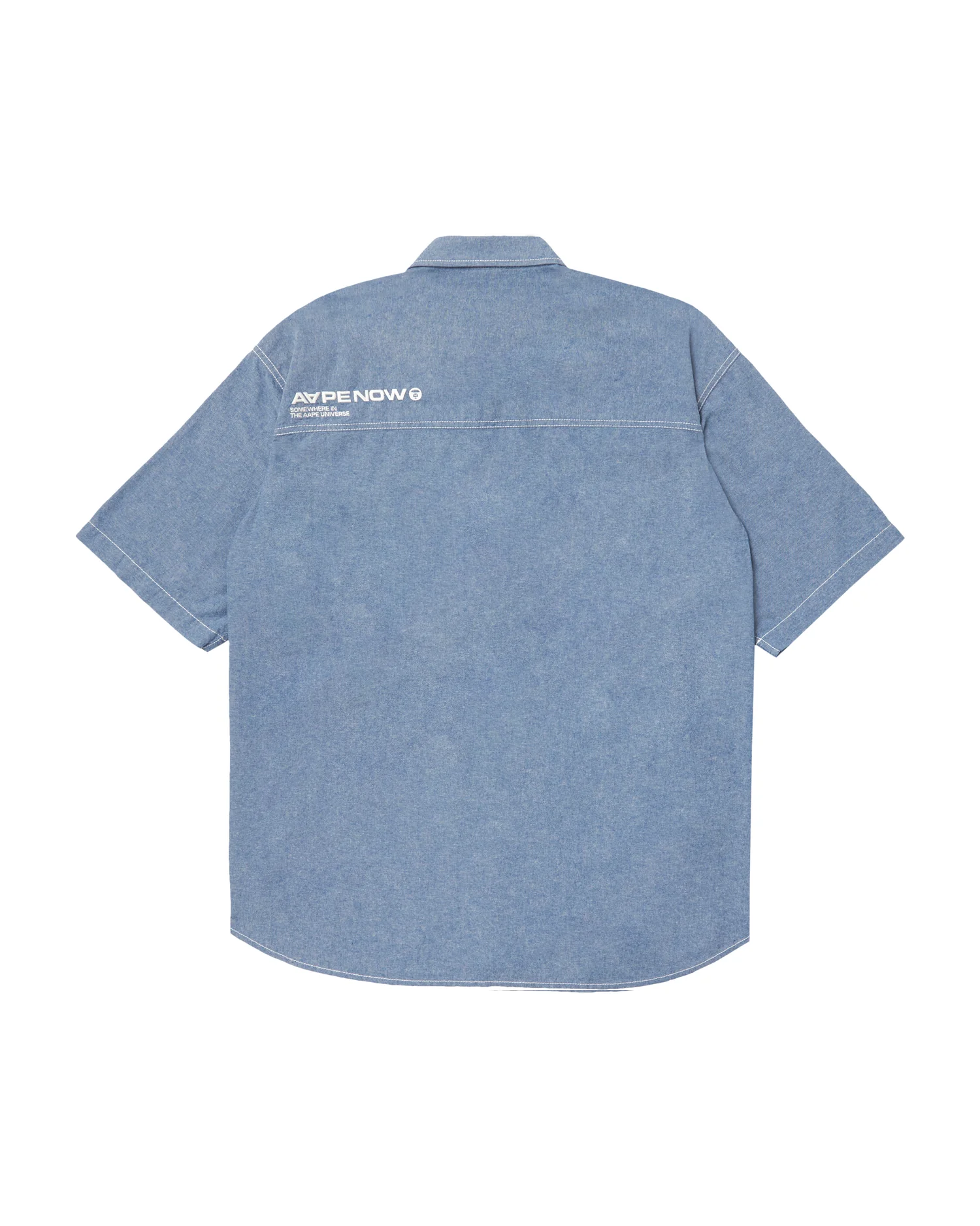Moonface embroidered short-sleeve shirt - Image 7