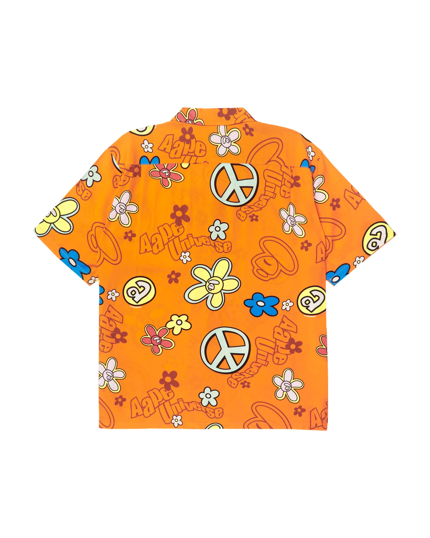 Moonface graphic patterned short-sleeve shirt - Image 7