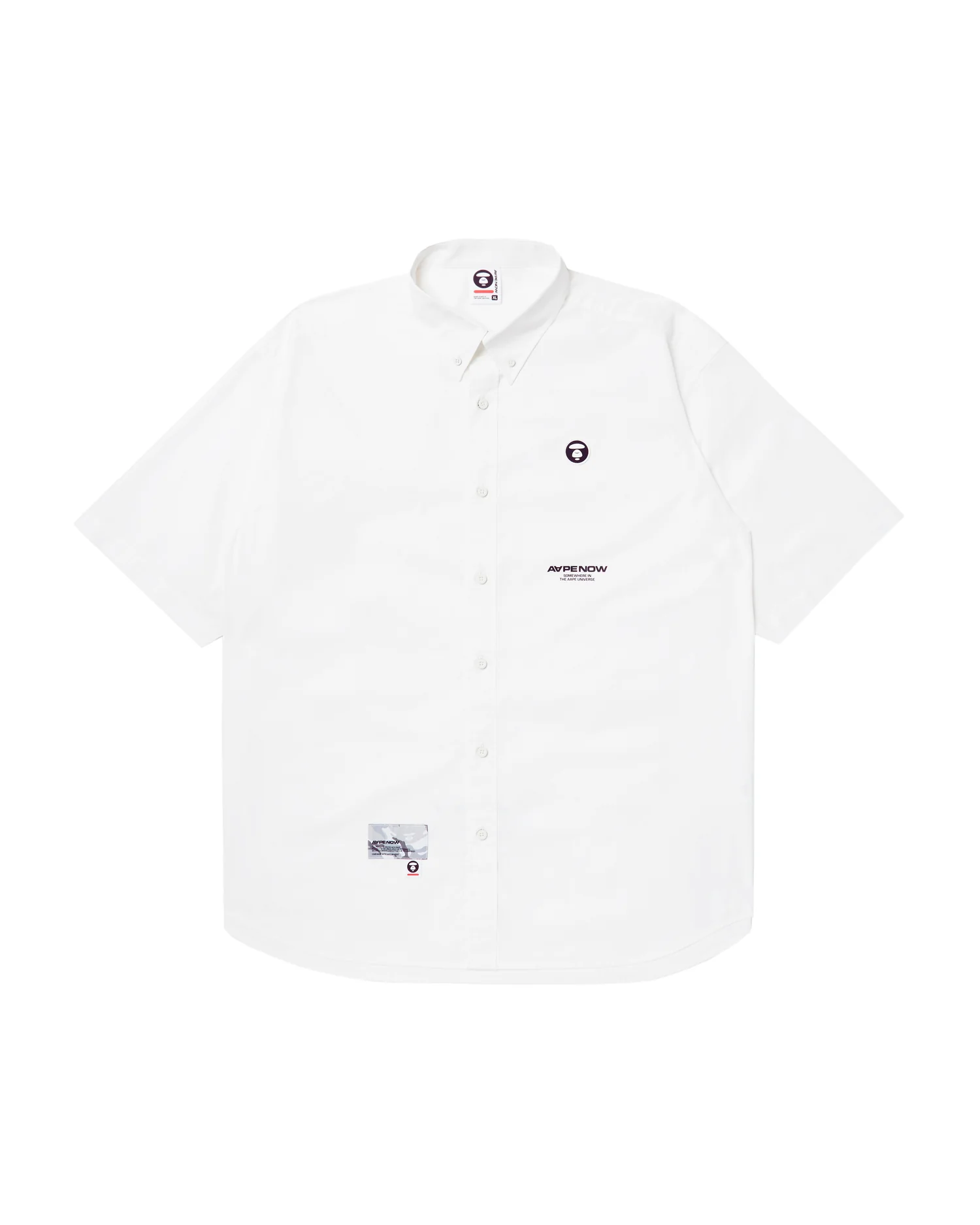 Moonface patch short-sleeve shirt - Image 6