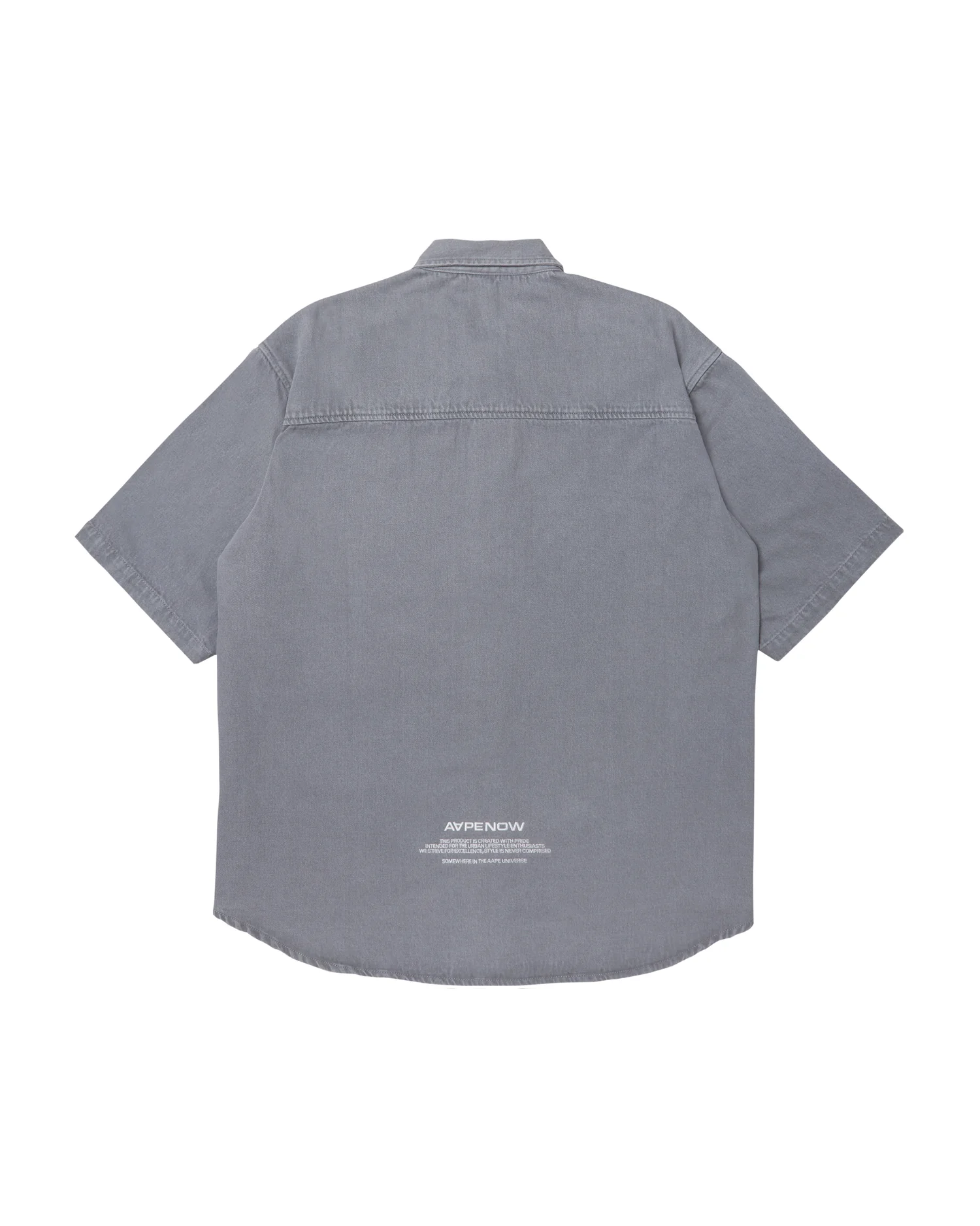 Moonface embroidered short-sleeve shirt - Image 2