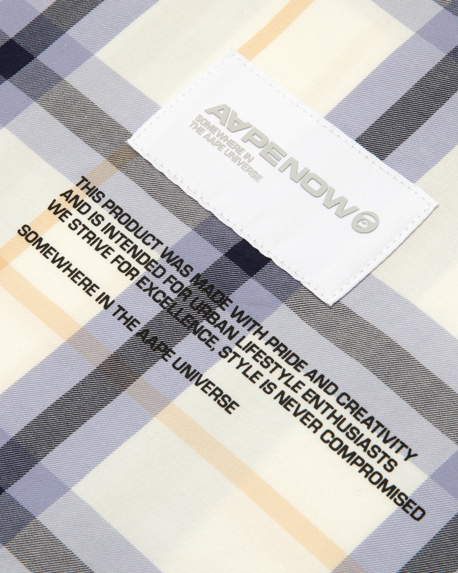 Moonface patch check short-sleeve shirt - Image 3