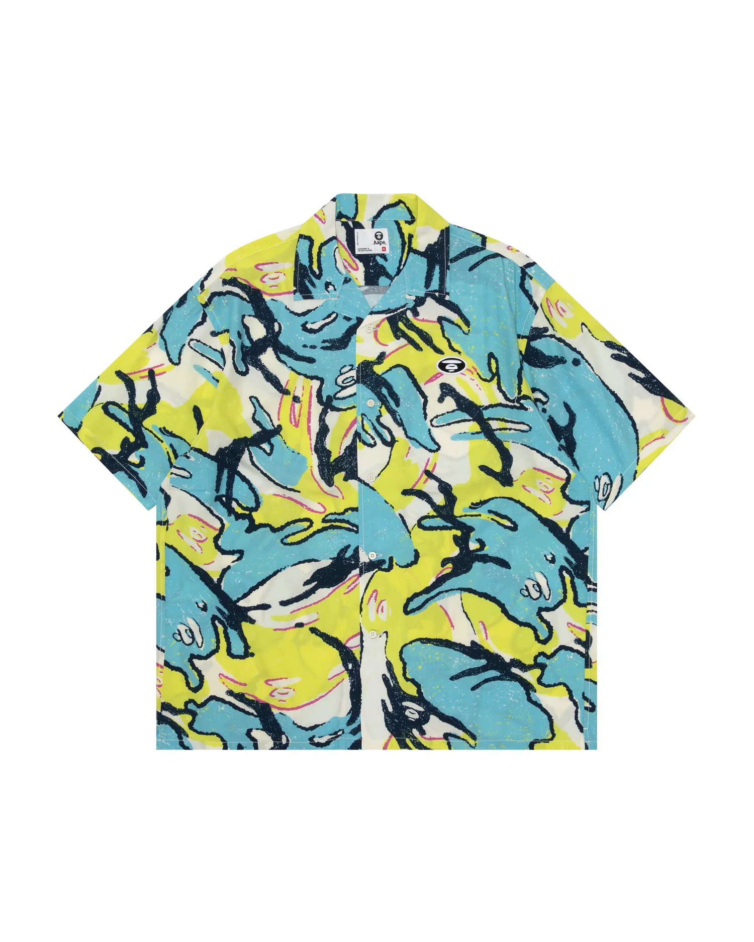 Moonface graffiti shirt