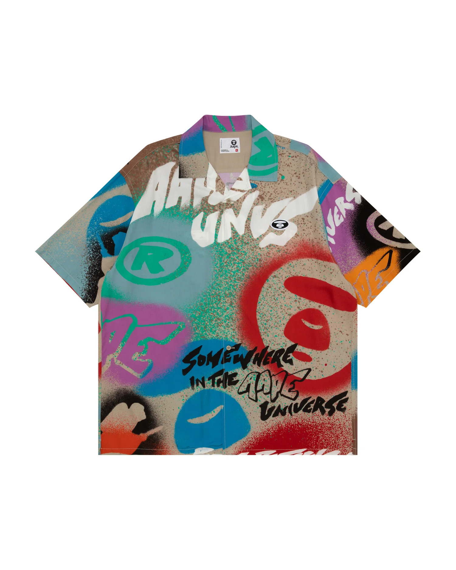 Moonface graffiti shirt - Image 6