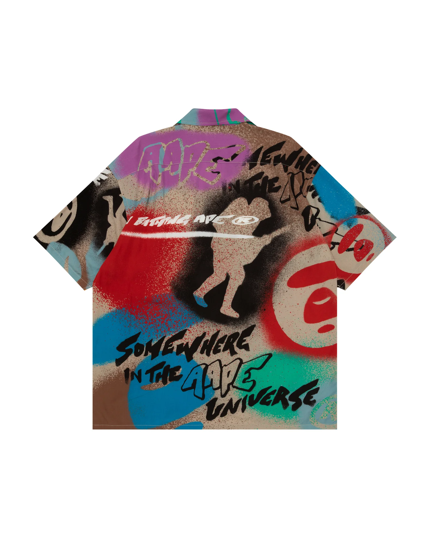 Moonface graffiti shirt - Image 7