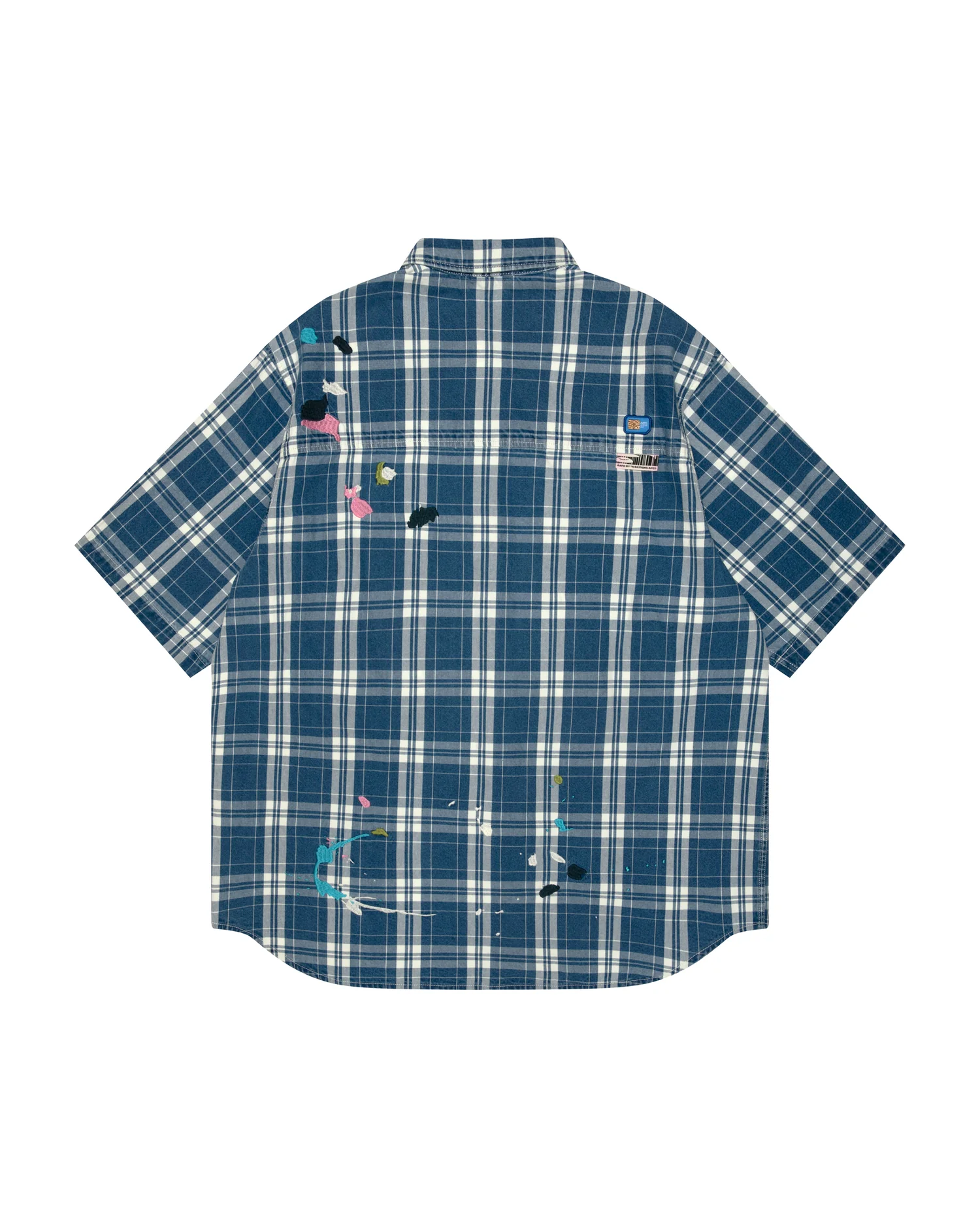 AAPEUNVS moonface check shirt - Image 2