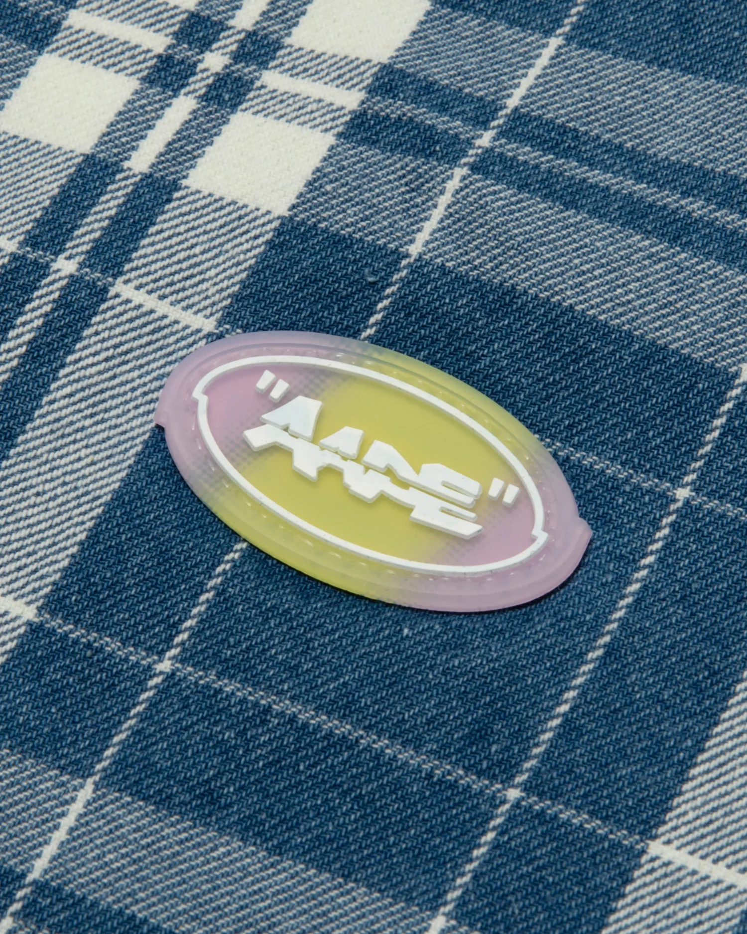 AAPEUNVS moonface check shirt - Image 3