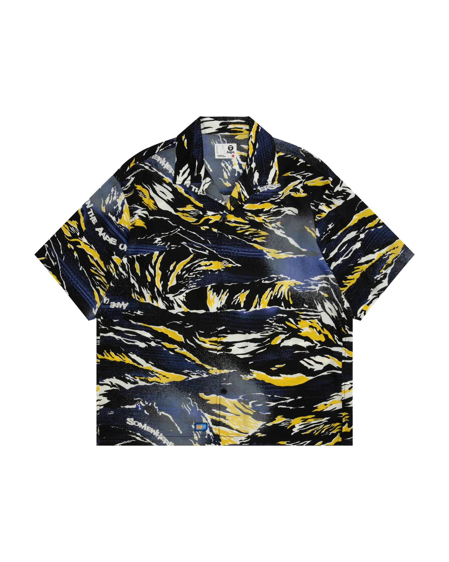 Printed short sleeve shirt