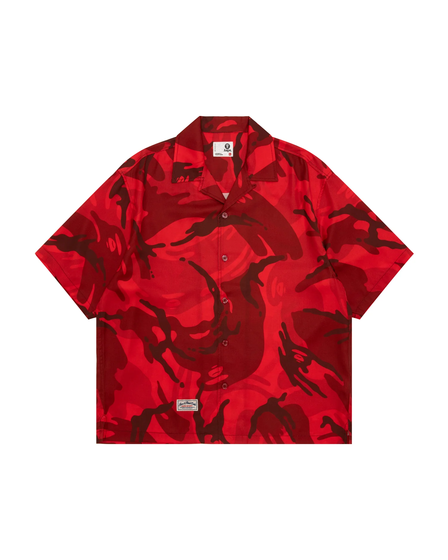 AAPESPORTS camo short sleeve shirt - Image 7