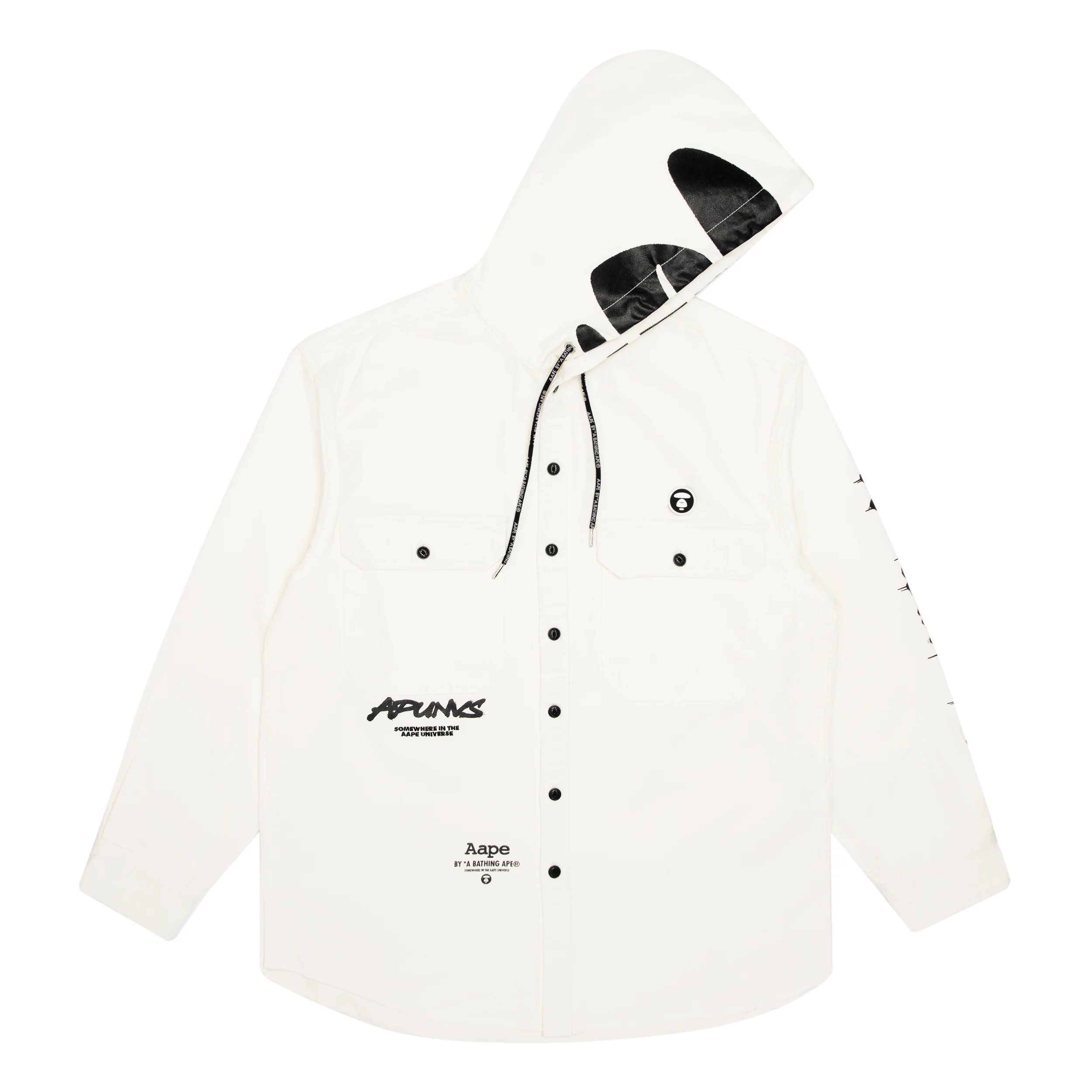Moonface hooded shirt - Image 13