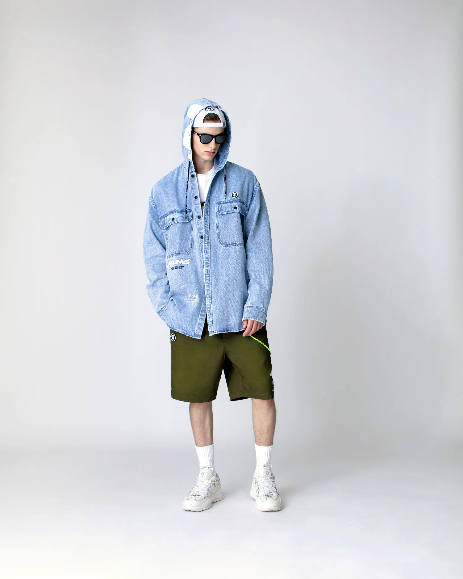 Moonface hooded shirt - Image 2