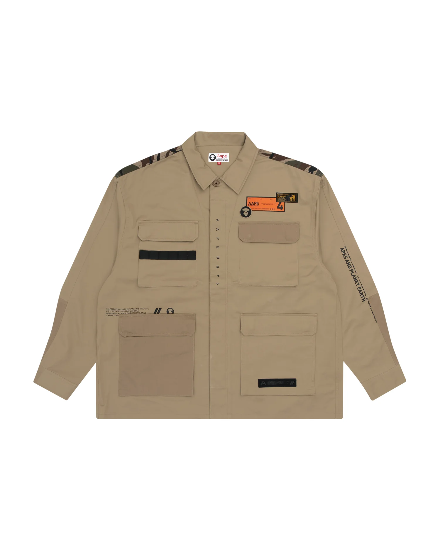 Moonface military shirt