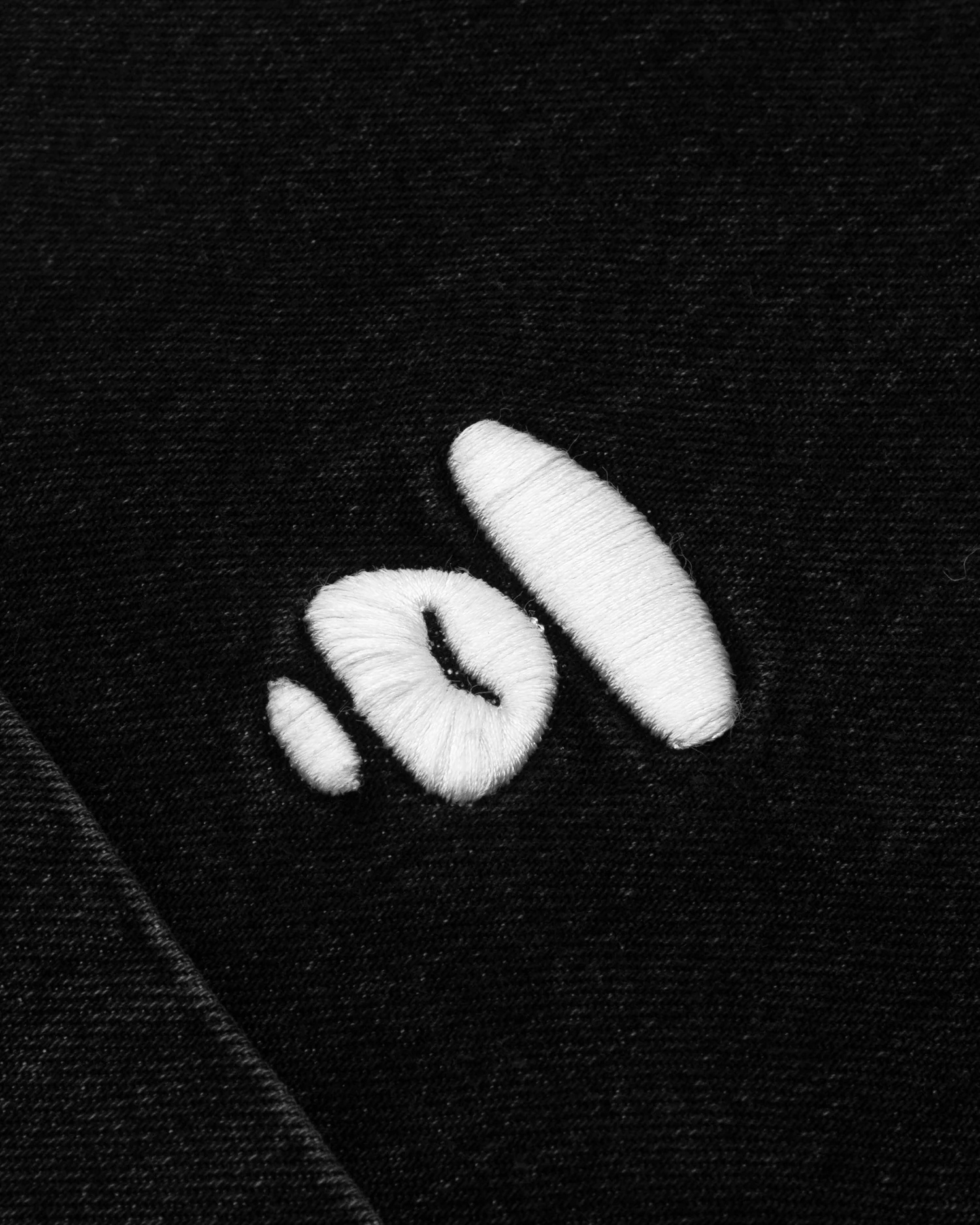 Moonface embroidered denim shirt - Image 3