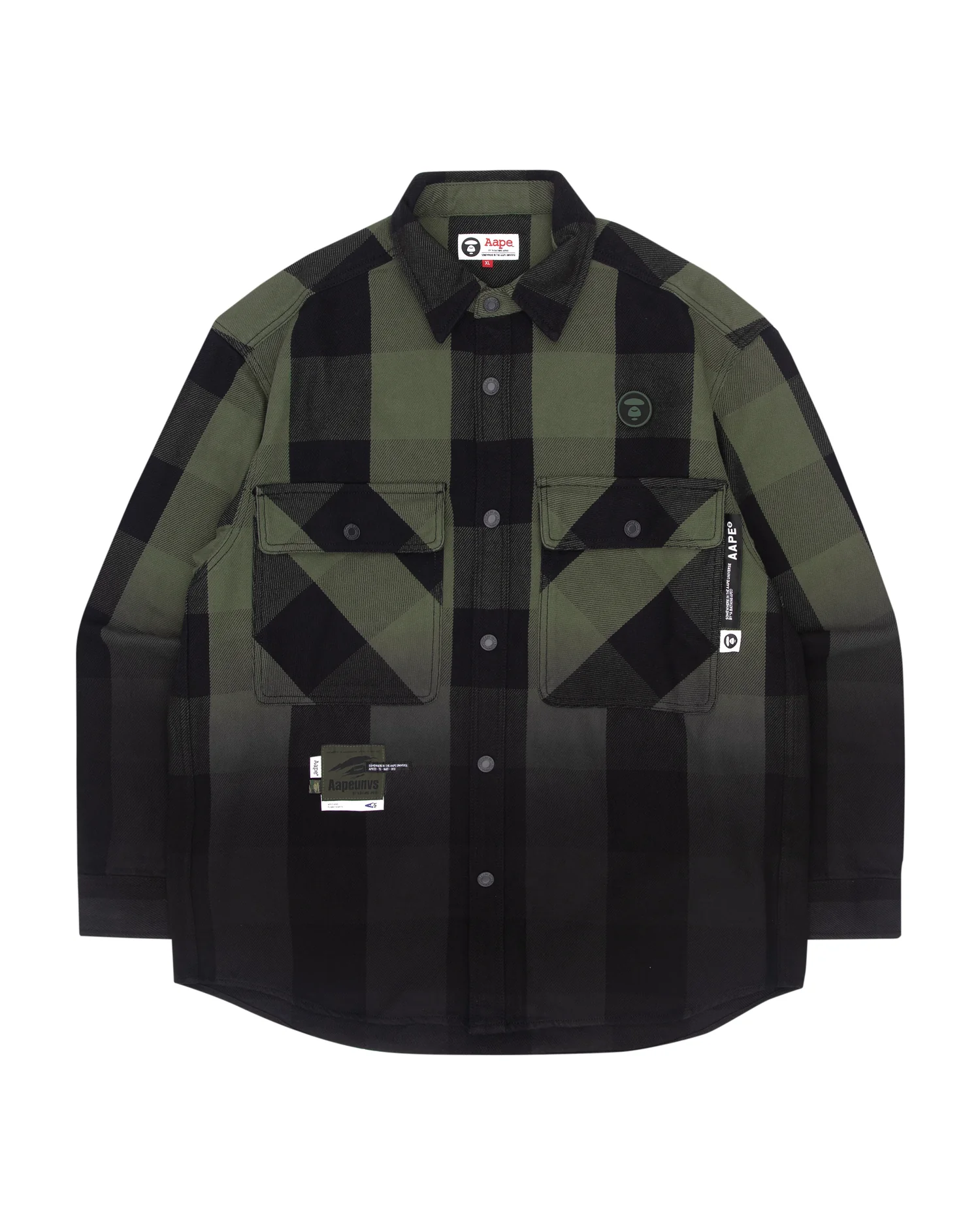Moonface gradient plaid shirt - Image 6