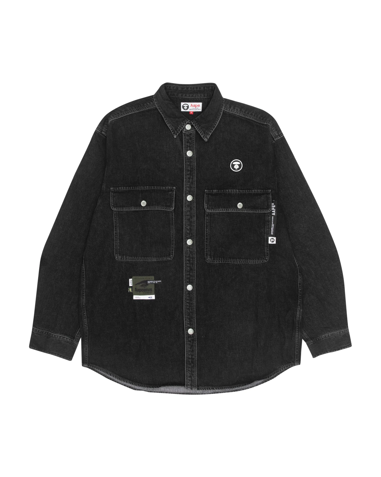 Moonface chest pocket shirt