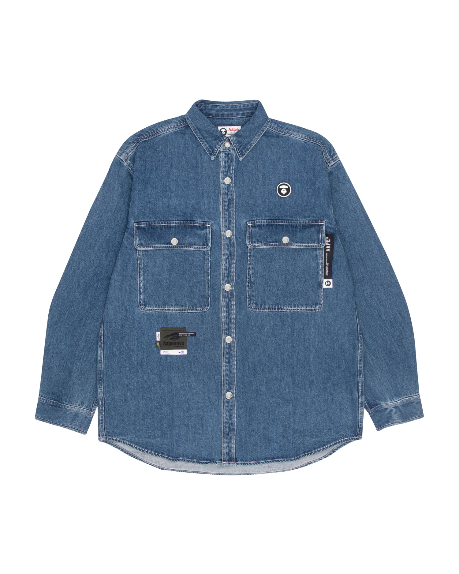 Moonface chest pocket shirt - Image 6