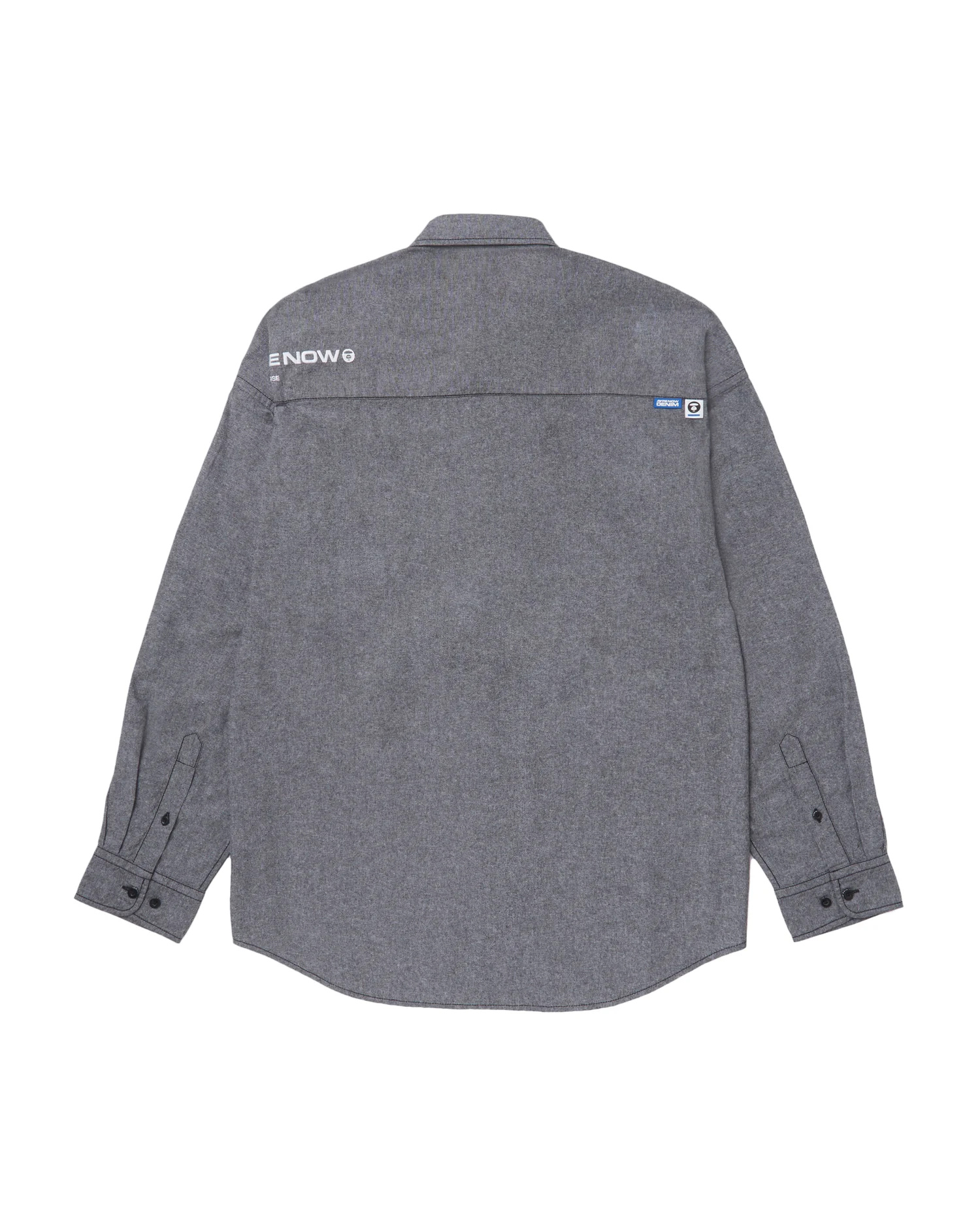 Moonface patch button-down shirt - Image 2