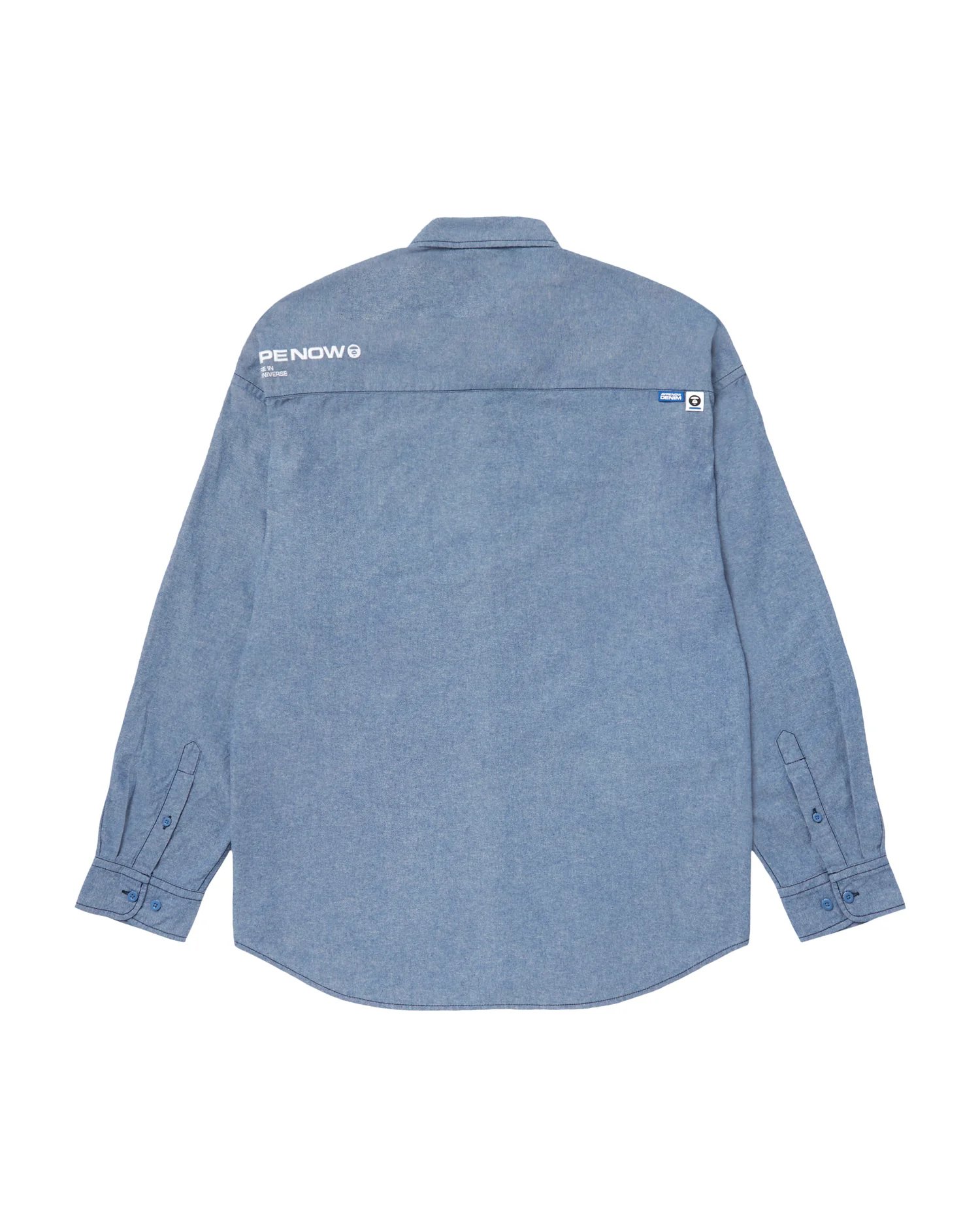 Moonface patch button-down shirt - Image 7