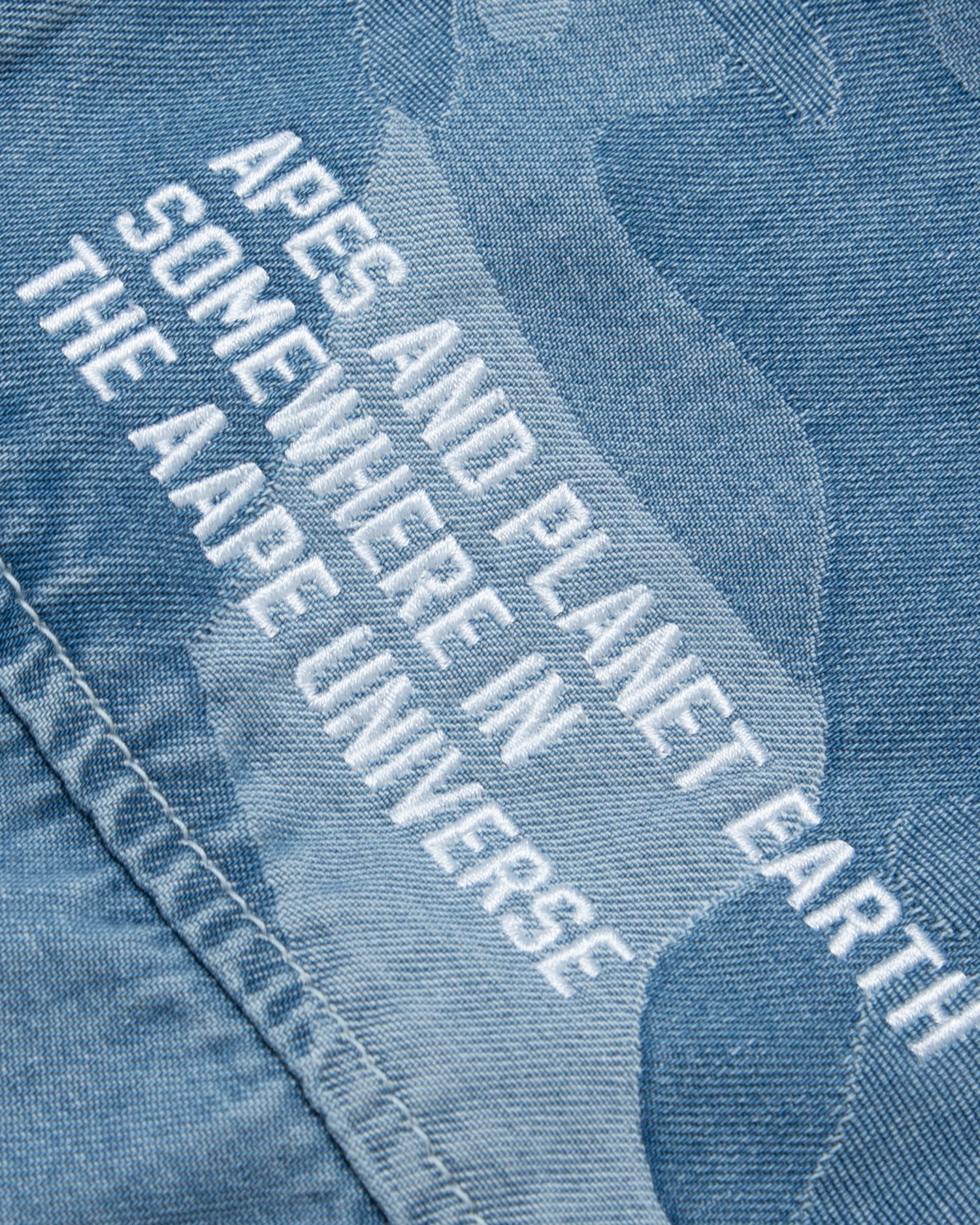 Moonface patch gradient camo shirt - Image 10