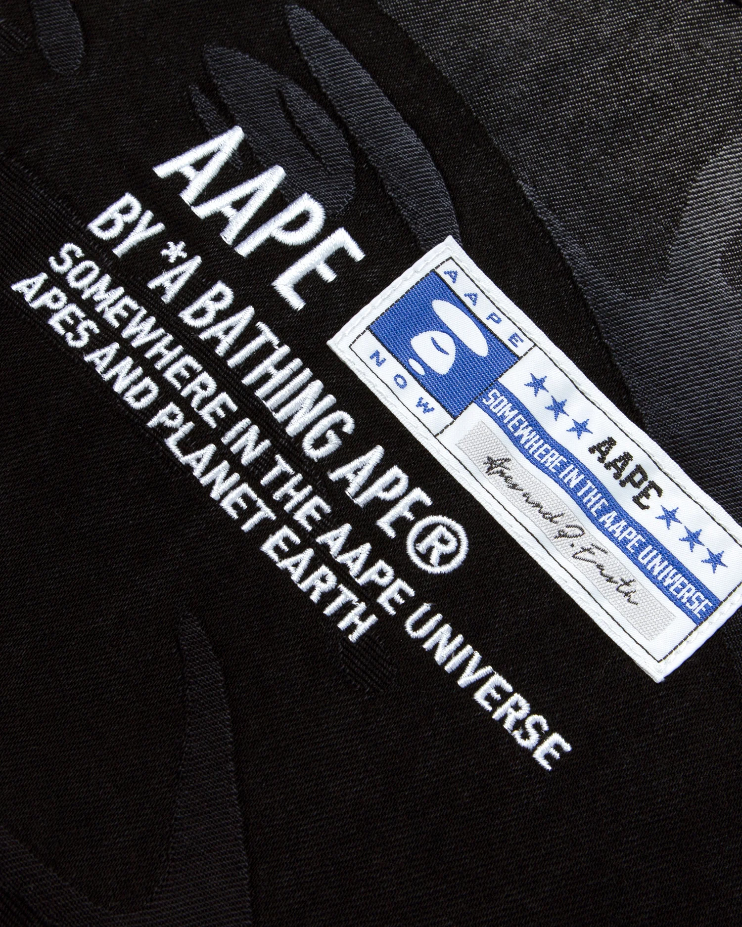 Moonface patch gradient camo shirt - Image 4