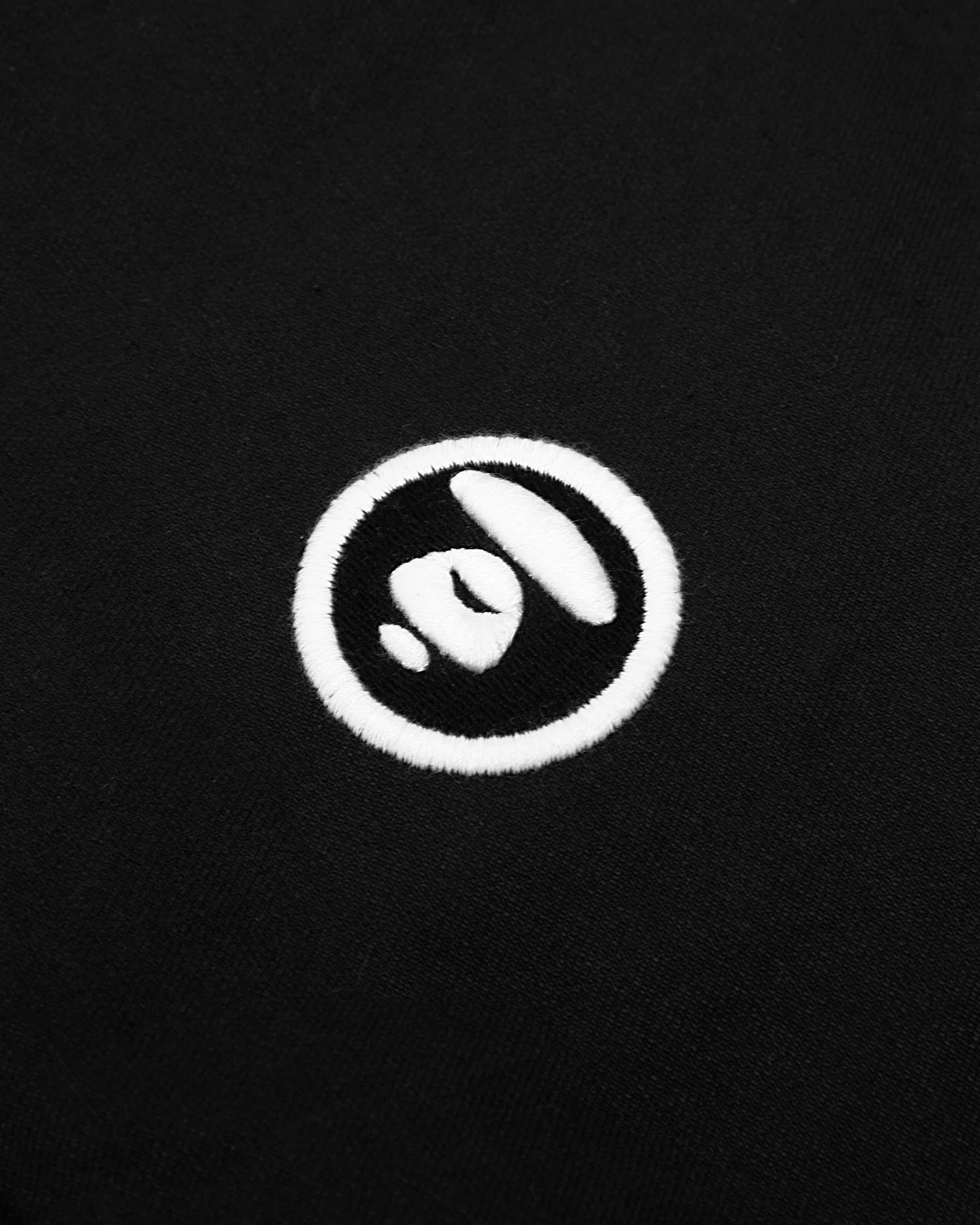 Moonface embroidered graphic patch shirt - Image 3