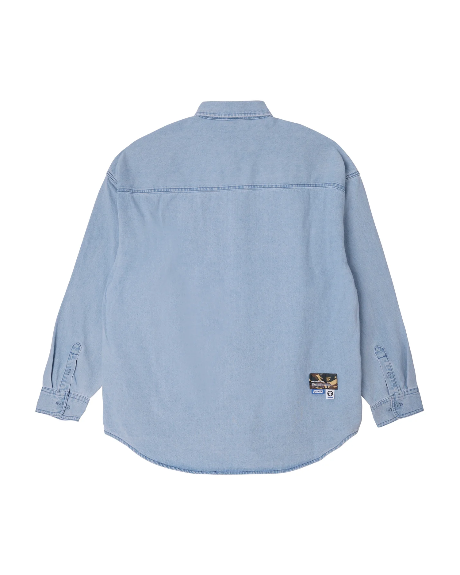 Moonface patch long-sleeve shirt - Image 7