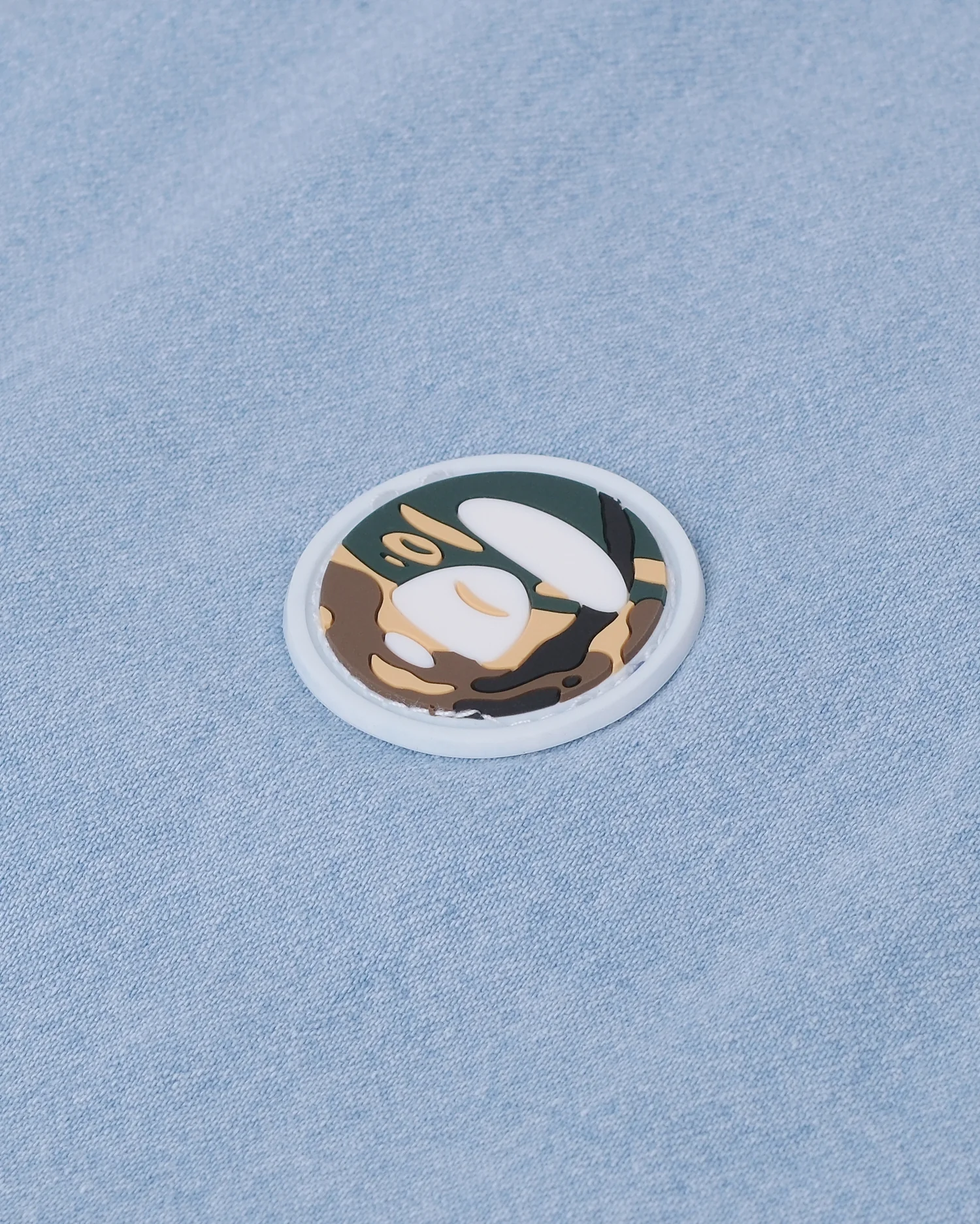 Moonface patch long-sleeve shirt - Image 8