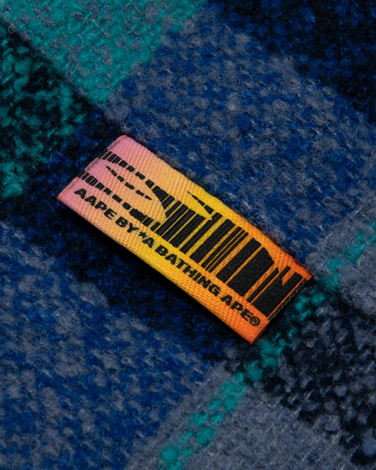Moonface check-panelled hooded shirt jacket - Image 8