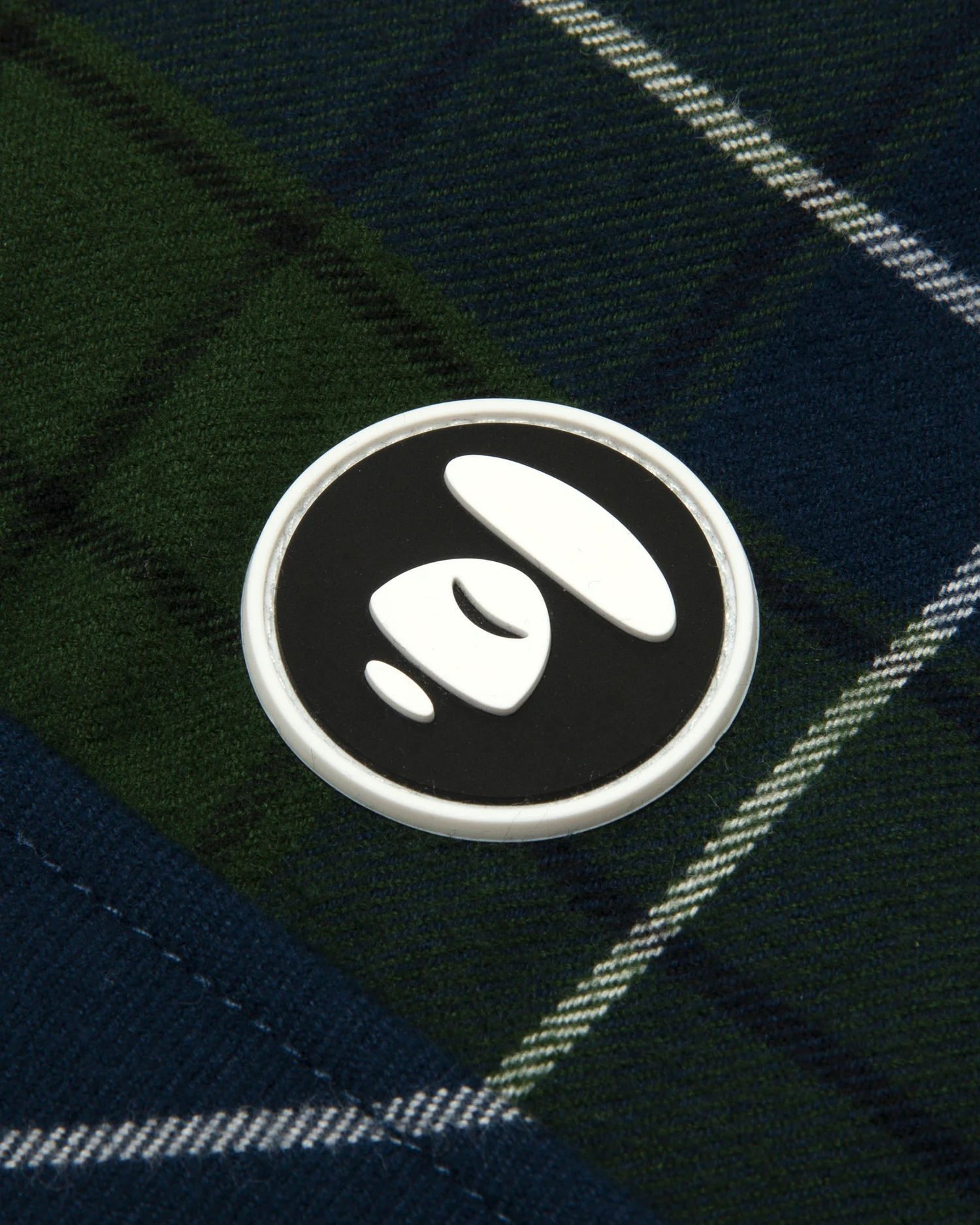 AAPENOW moonface logo check long sleeve shirt - Image 10