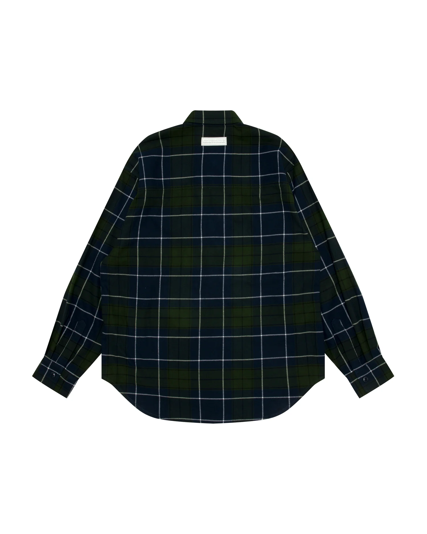 AAPENOW moonface logo check long sleeve shirt - Image 7