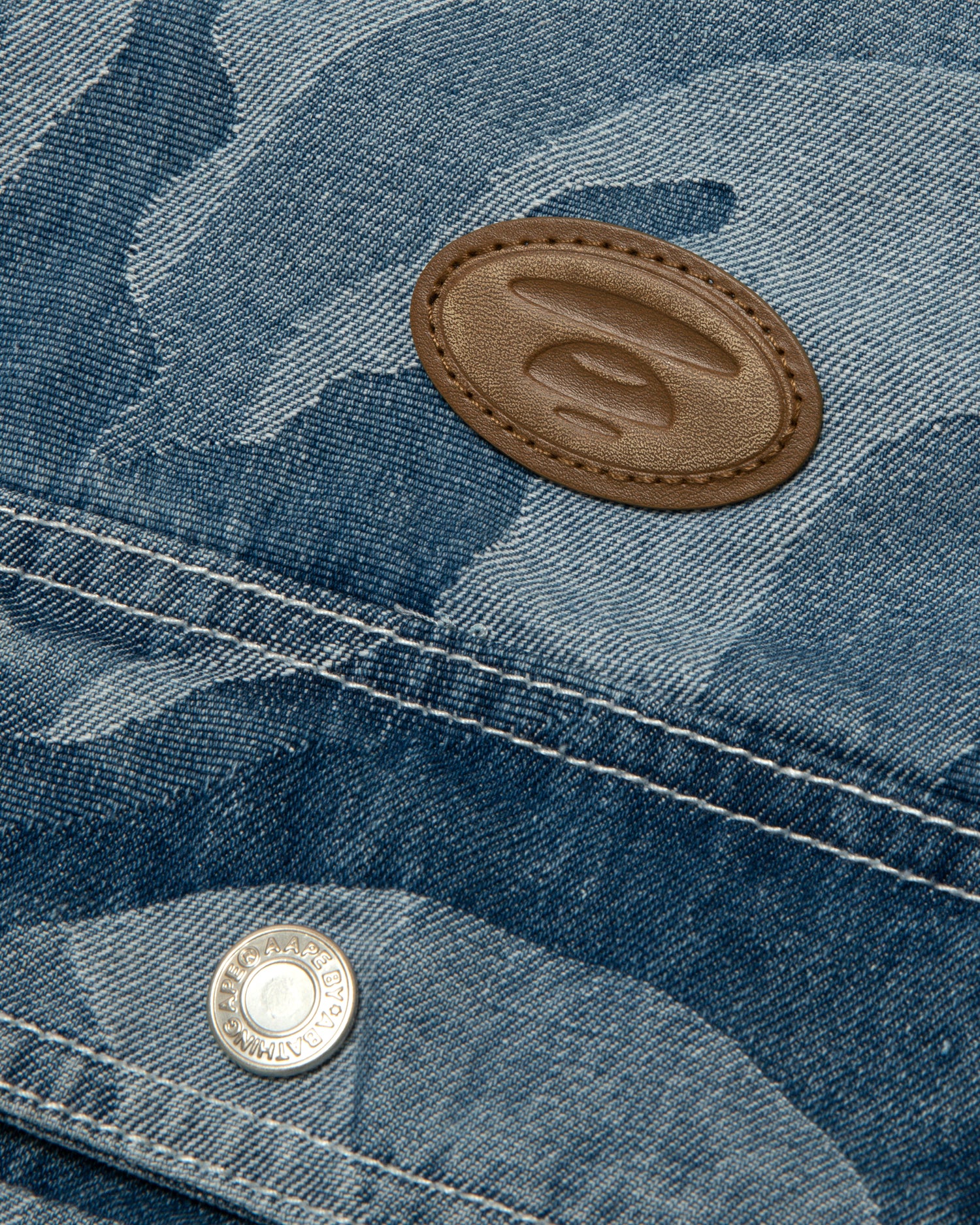 Moonface logo camo long sleeve shirt - Image 5