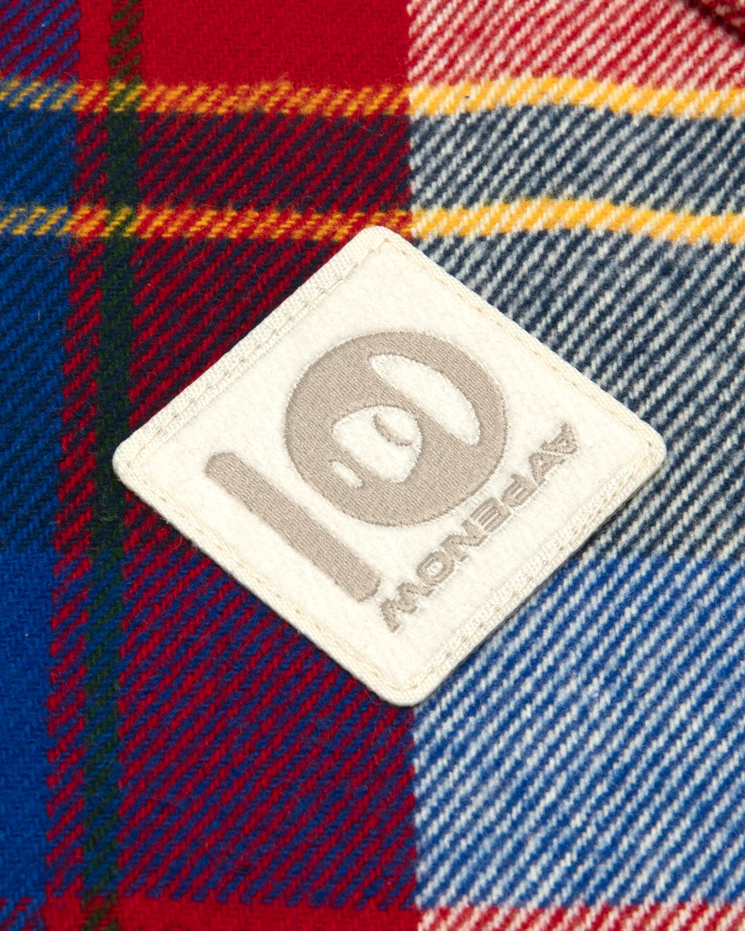 AAPENOW moonface check hooded shirt jacket - Image 7