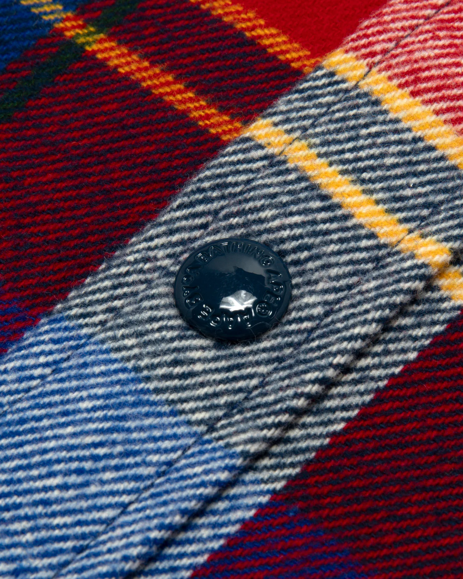 AAPENOW moonface check hooded shirt jacket - Image 8